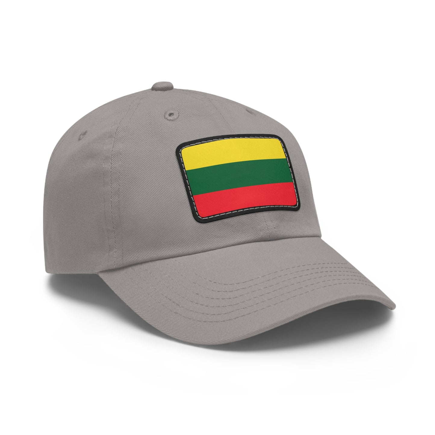 Flag Village Lithuania Flag Hat Cap with Leather Patch
