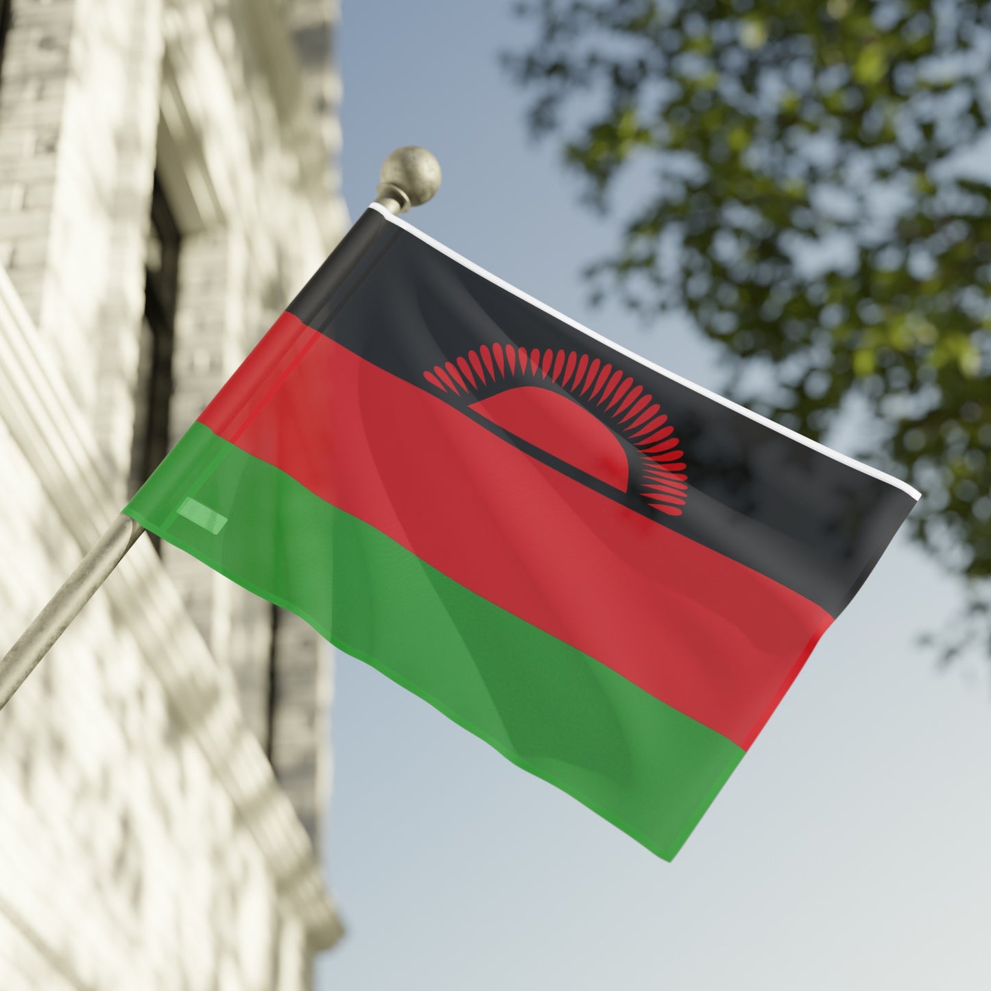 Flag Village Malawi Flag 18" x 12" / 36" x 24" / 60" x 36"