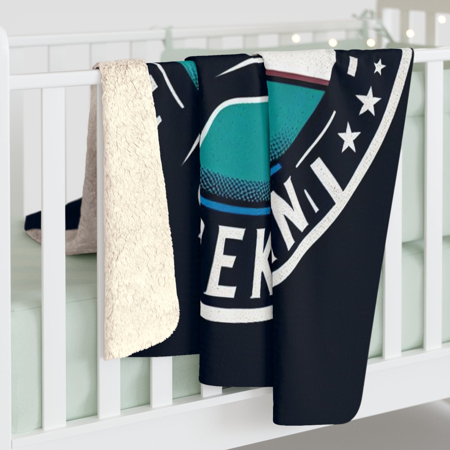 Flag Village Uzbekistan Sporting Flag Sherpa Fleece Blanket UZB0002