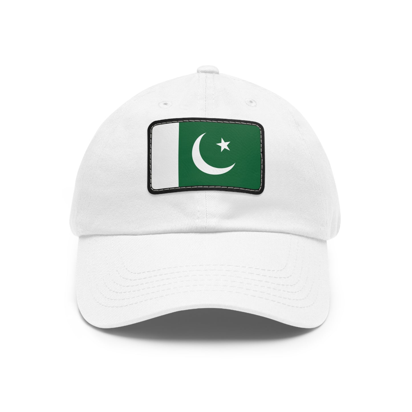 Flag Village Pakistan Flag Hat Cap with Leather Patch