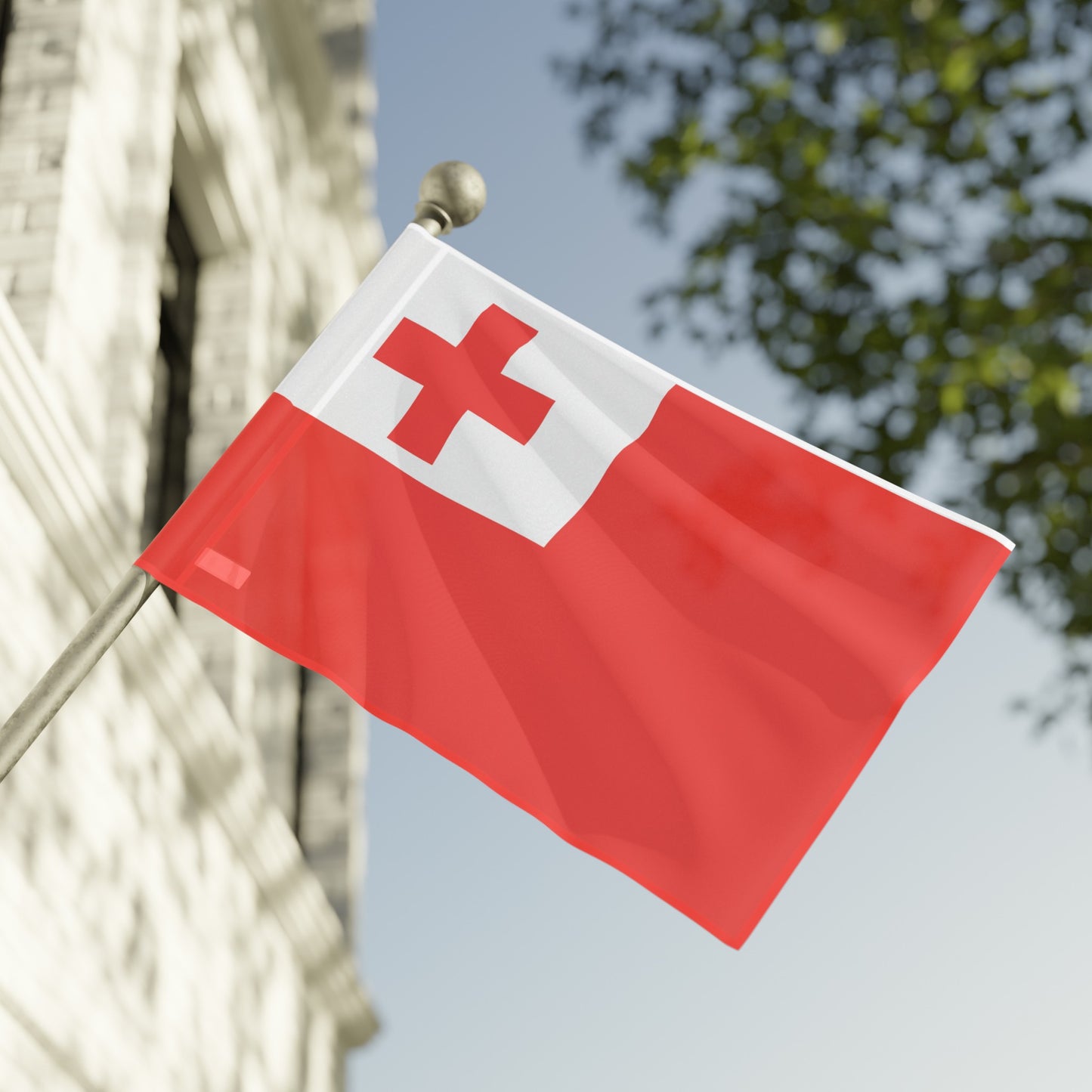 Flag Village Tonga Flag 18" x 12" / 36" x 24" / 60" x 36"