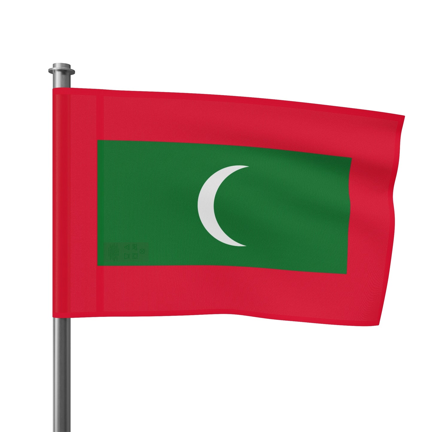 Flag Village Maldives Flag 18" x 12" / 36" x 24" / 60" x 36"
