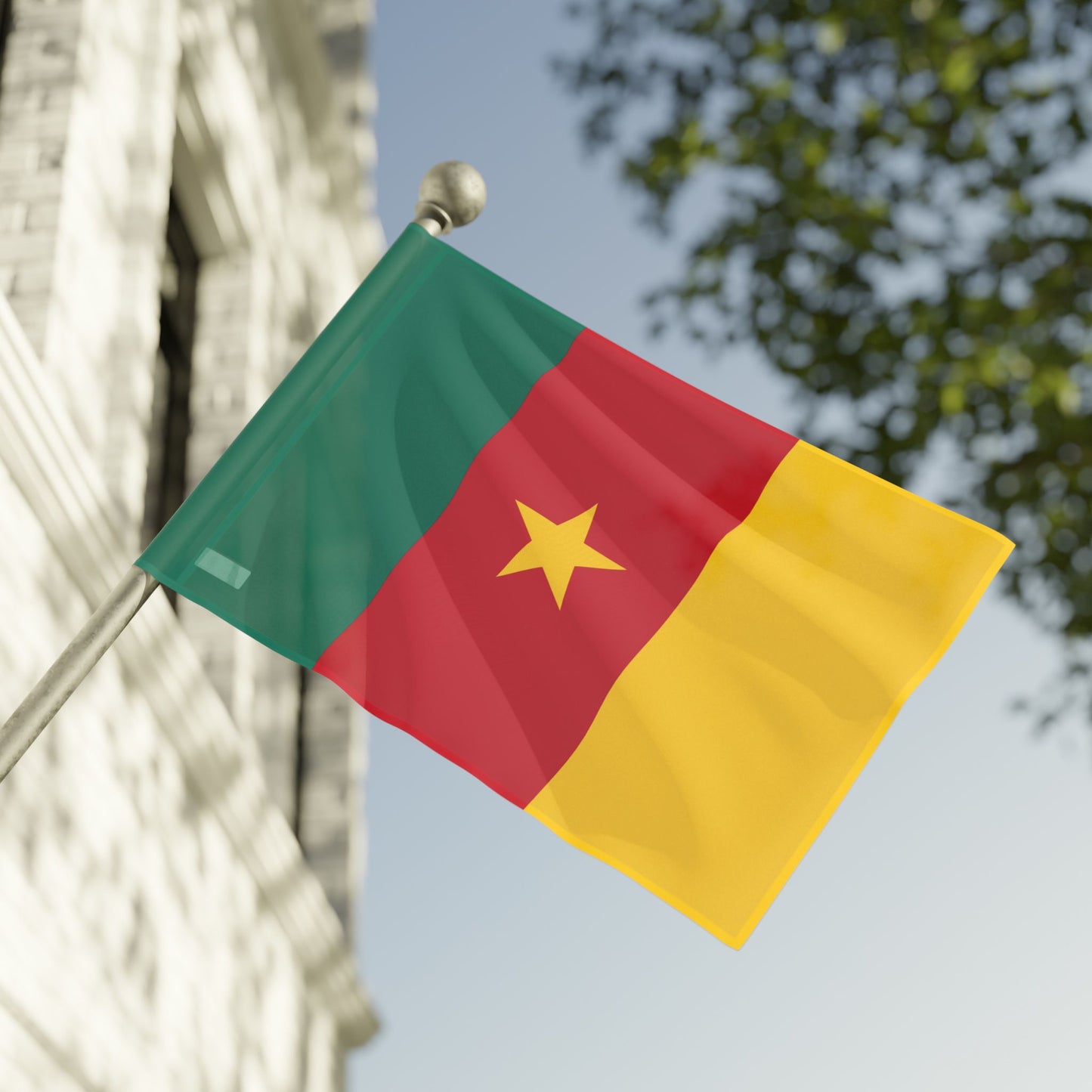 Flag Village Cameroon Flag 18" x 12" / 36" x 24" / 60" x 36"