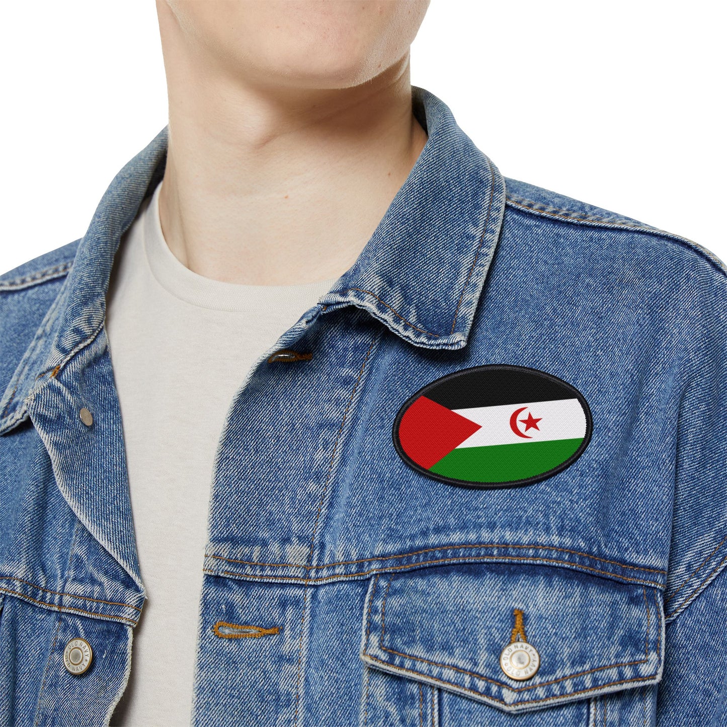 Flag Village Western Sahara Flag Embroidery Iron-On Patches