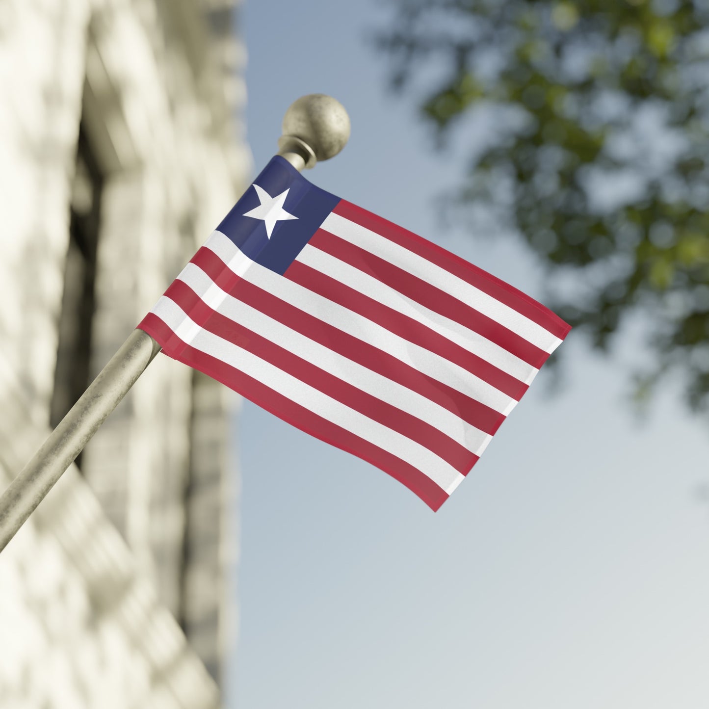 Flag Village Liberia Flag 18" x 12" / 36" x 24" / 60" x 36"