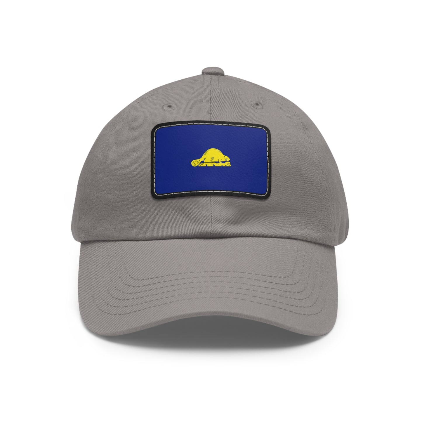 Flag Village USA Oregon (reverse) State Flag Hat Cap with Leather Patch