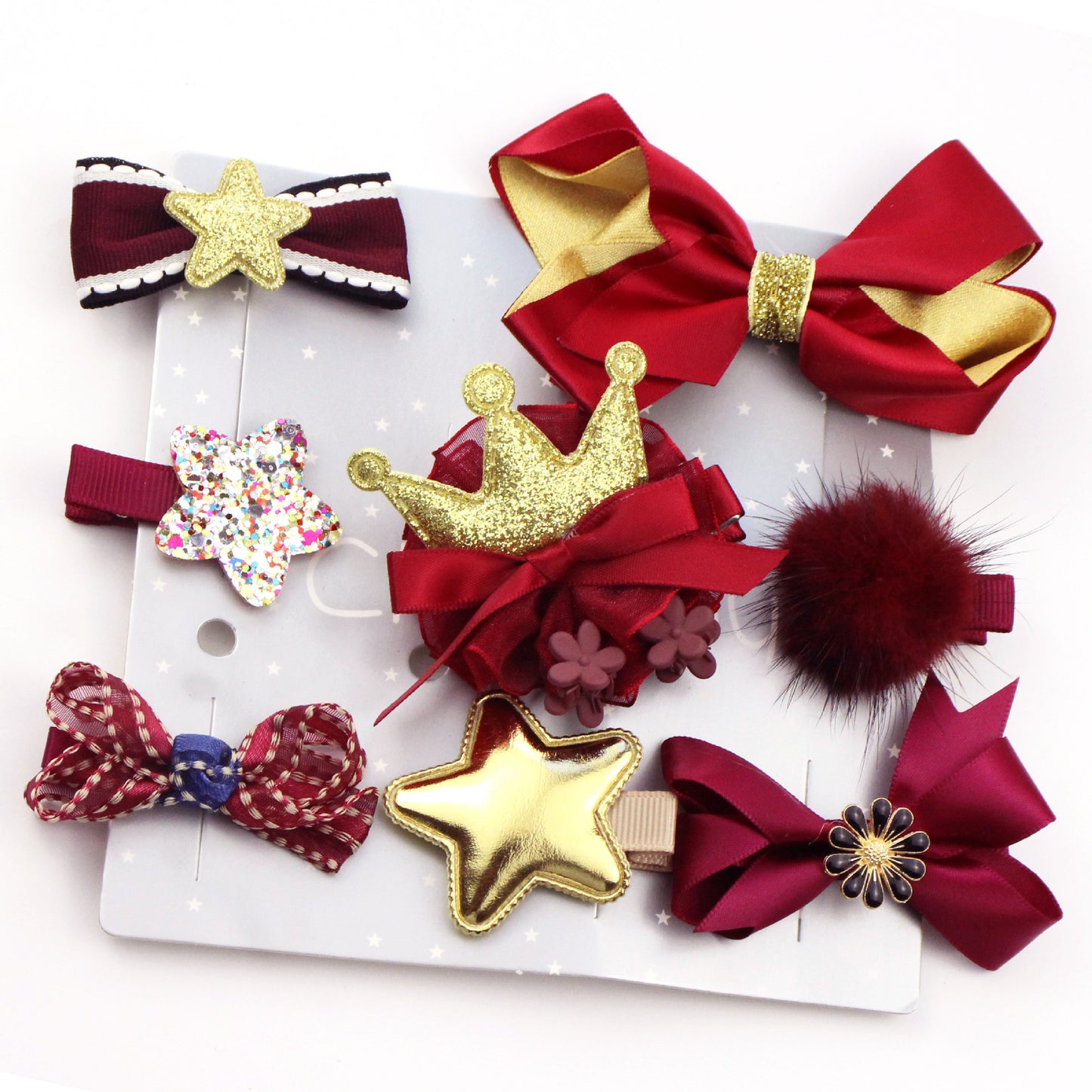 Flag Village Baby baby headwear set Christmas gift box