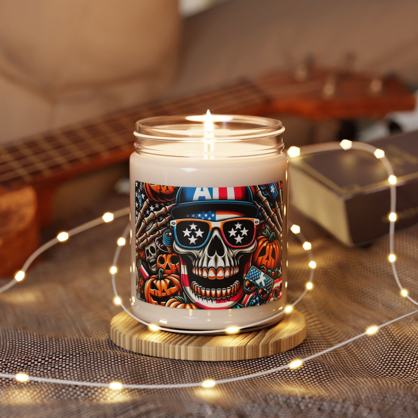 Flag Village Halloween Pretty Witch Scented Soy Candle, 9oz HW0009