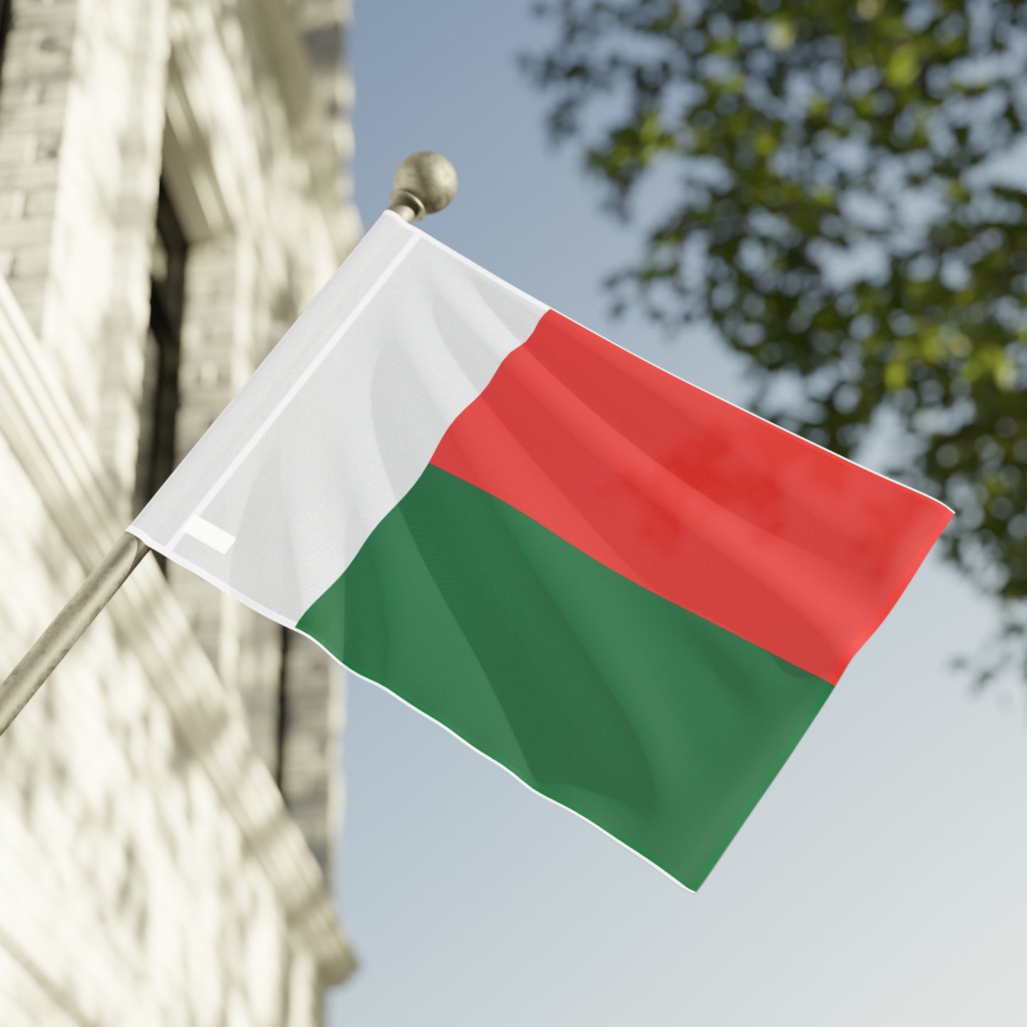 Flag Village Madagascar Flag 18" x 12" / 36" x 24" / 60" x 36"