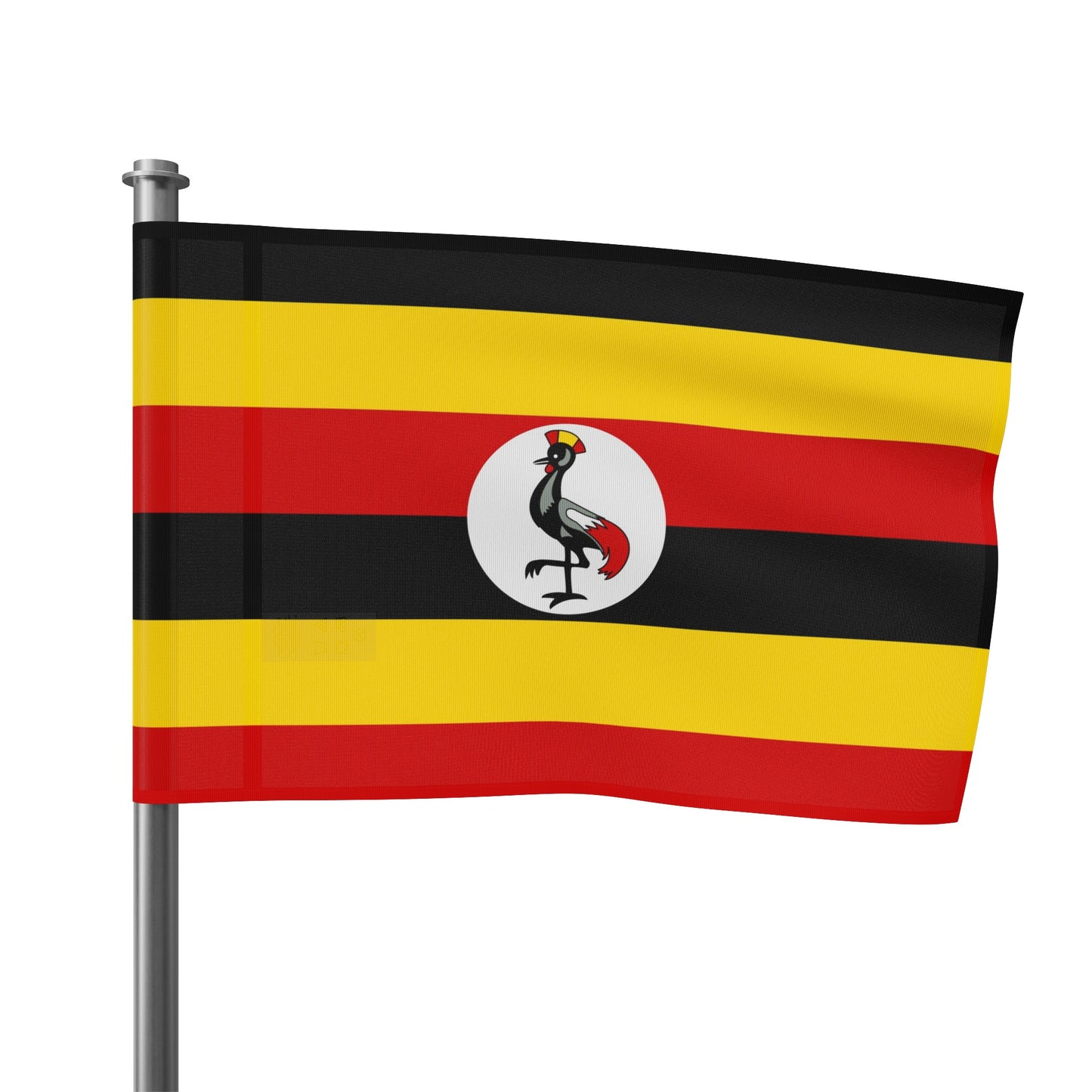 Flag Village Uganda Flag 18" x 12" / 36" x 24" / 60" x 36"