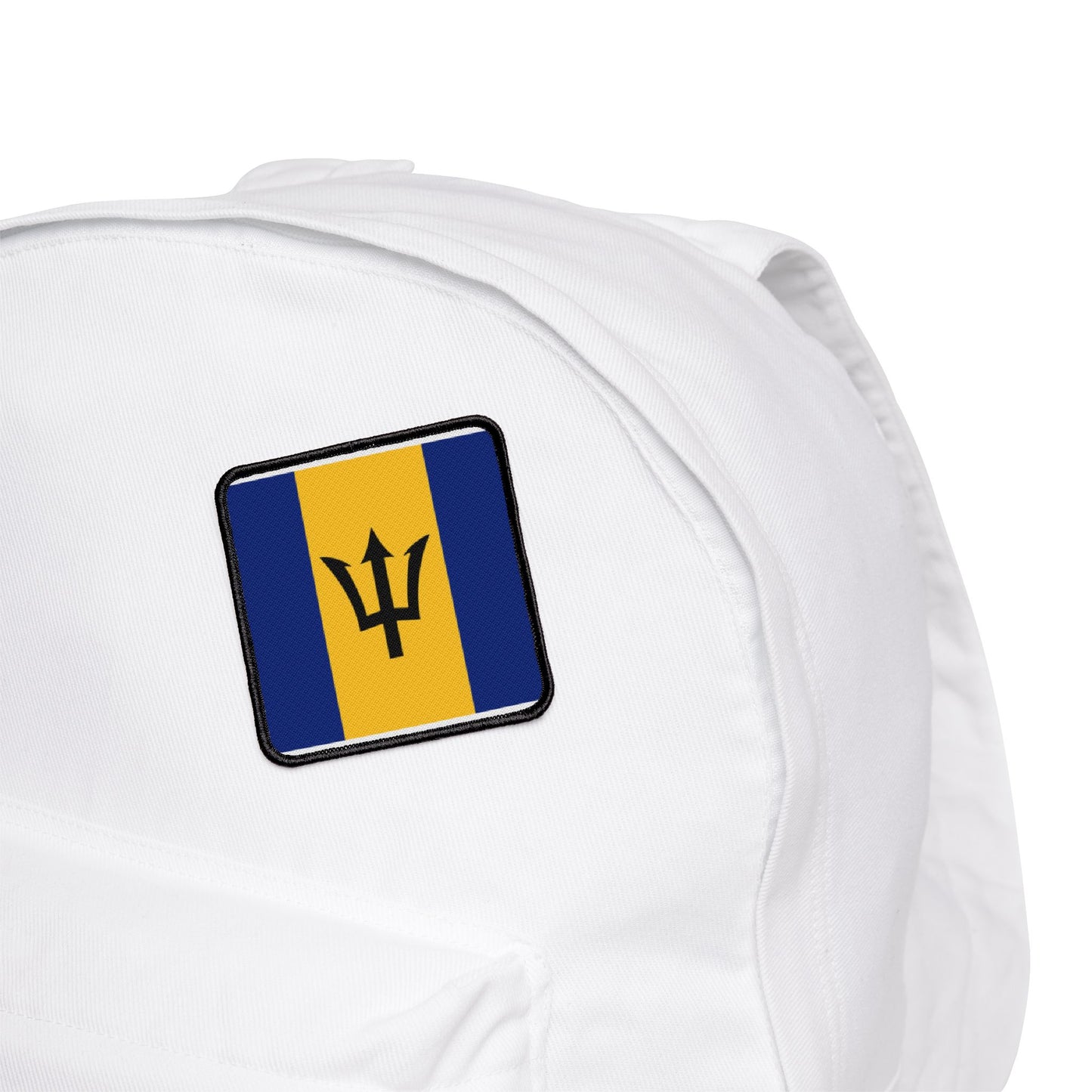 Flag Village Barbados Flag Embroidery Iron-On Patches