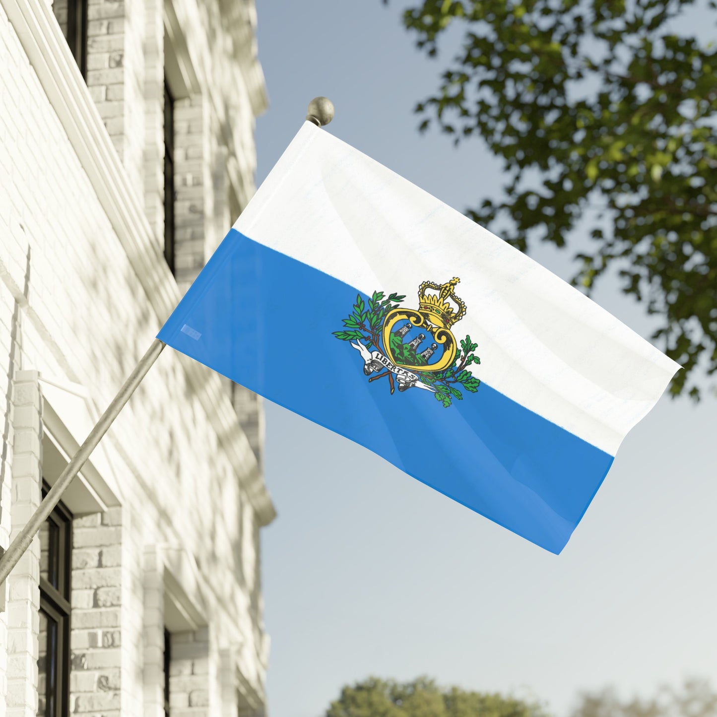 Flag Village San Marino Flag 18" x 12" / 36" x 24" / 60" x 36"