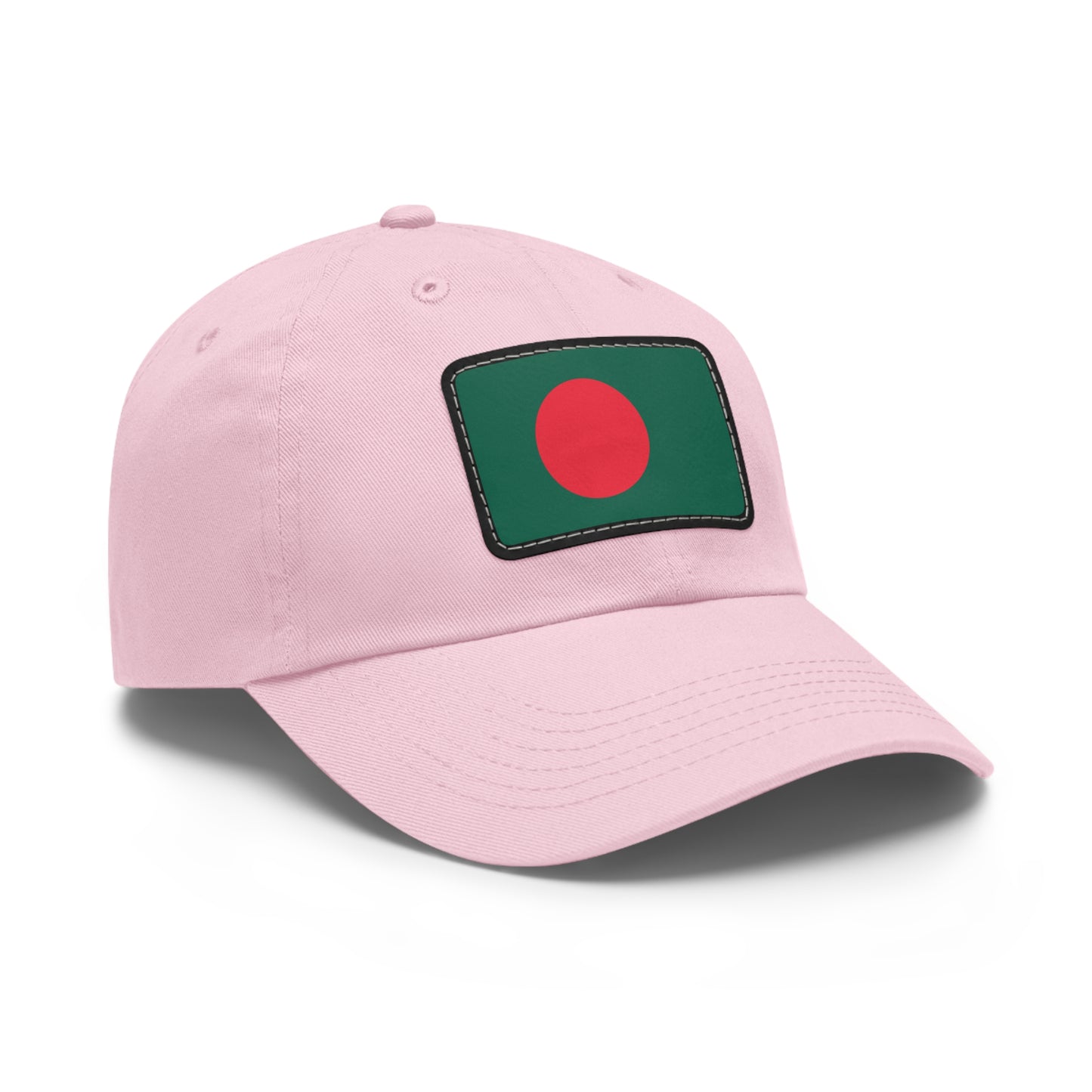 Flag Village Bangladesh Flag Hat Cap with Leather Patch