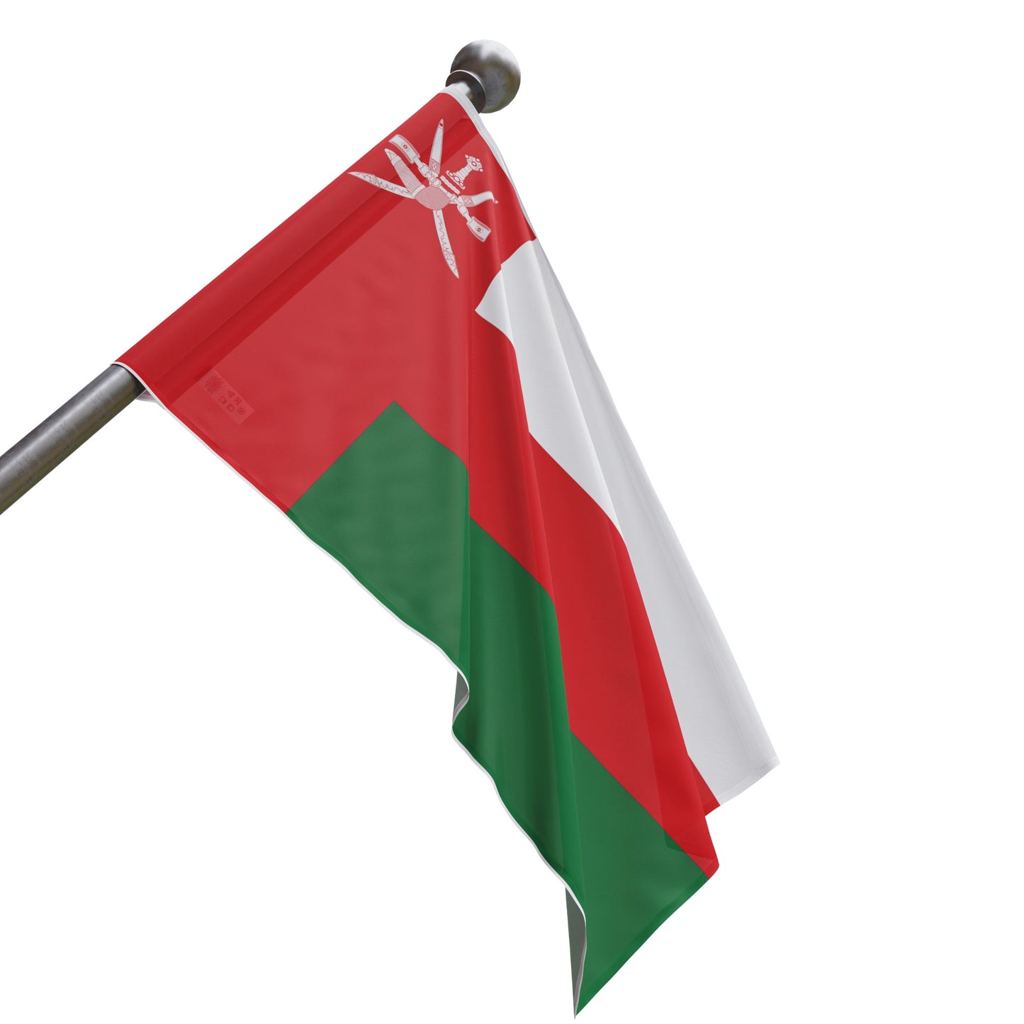 Flag Village Oman Flag 18" x 12" / 36" x 24" / 60" x 36"