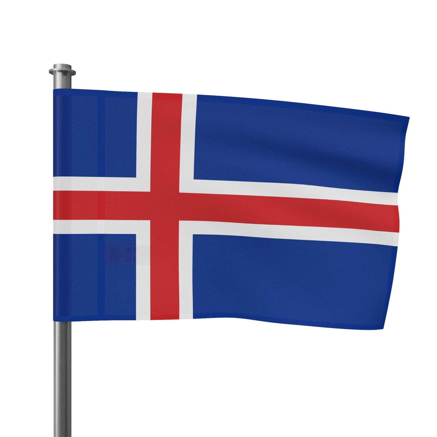 Flag Village Iceland Flag 18" x 12" / 36" x 24" / 60" x 36"