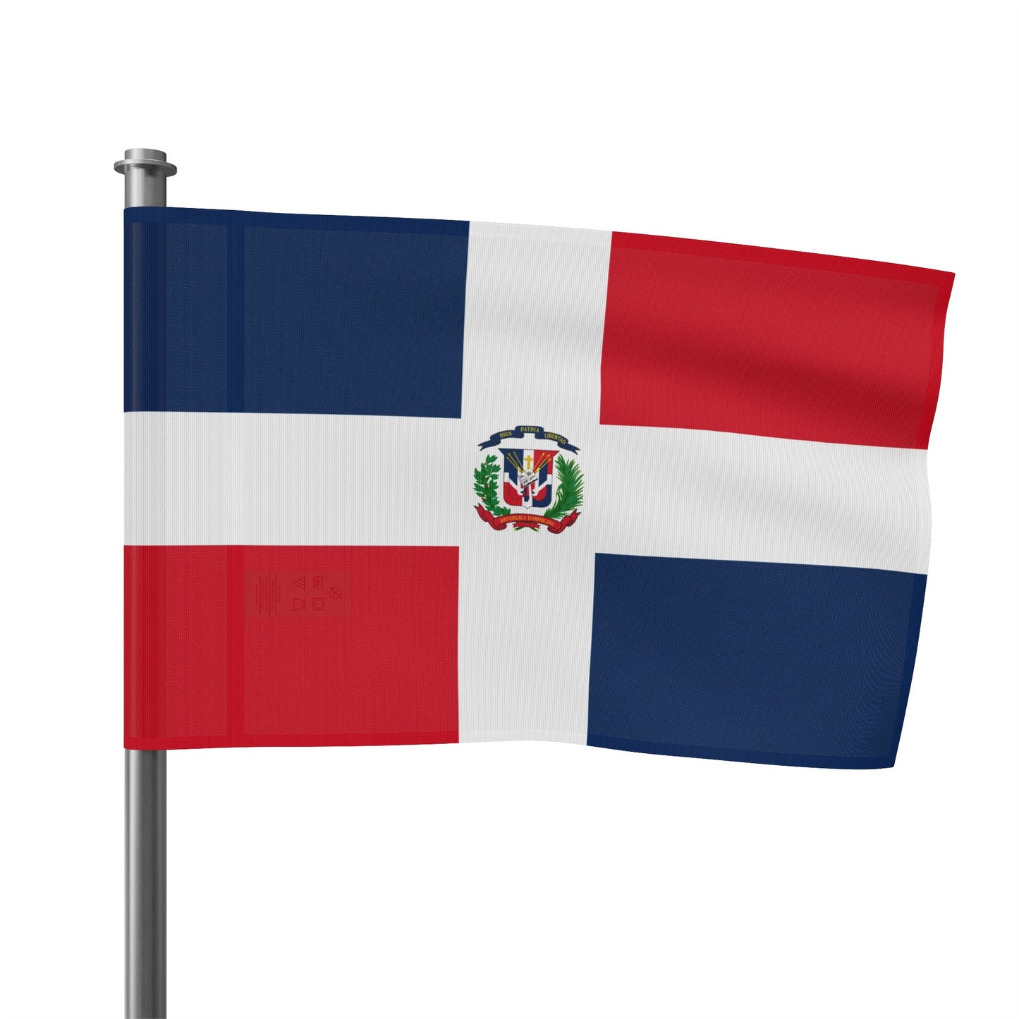 Flag Village Dominican Republic Flag 18" x 12" / 36" x 24" / 60" x 36"