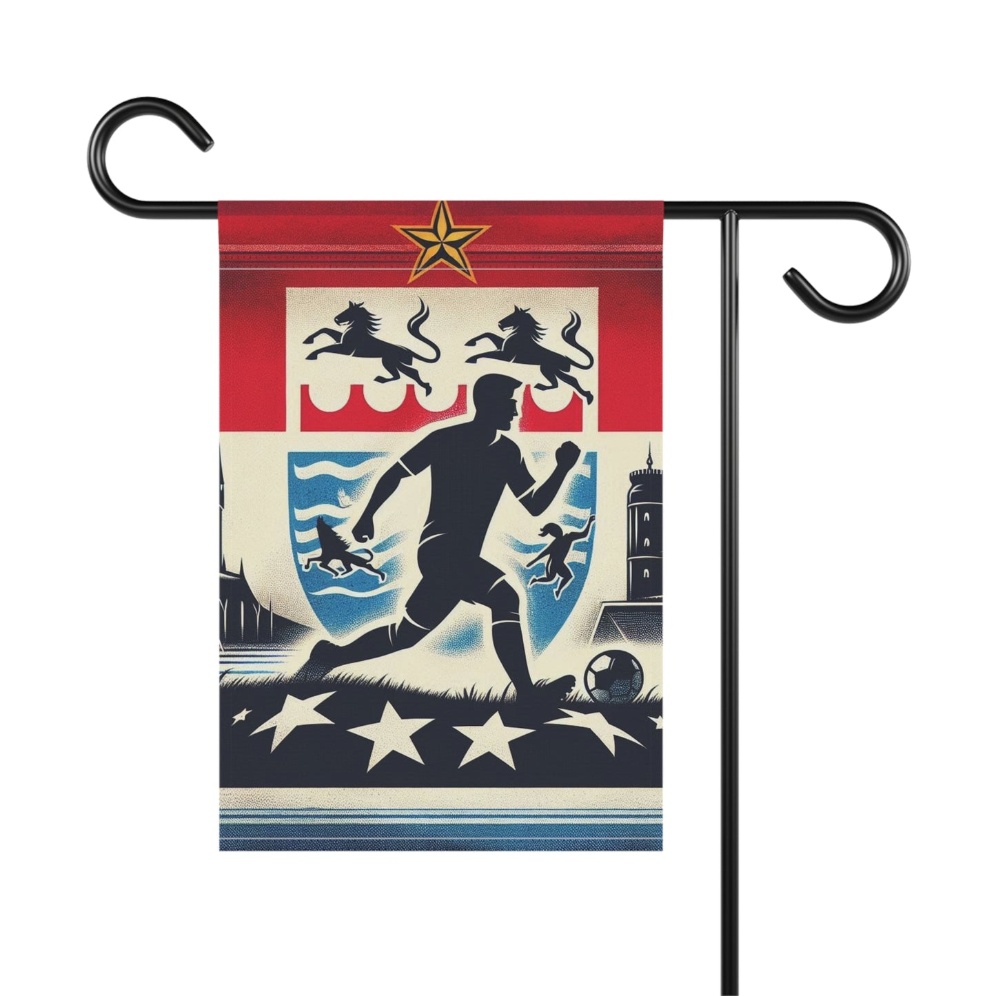Flag Village Luxembourg Flag Sporting Garden & House Banner LUX0003