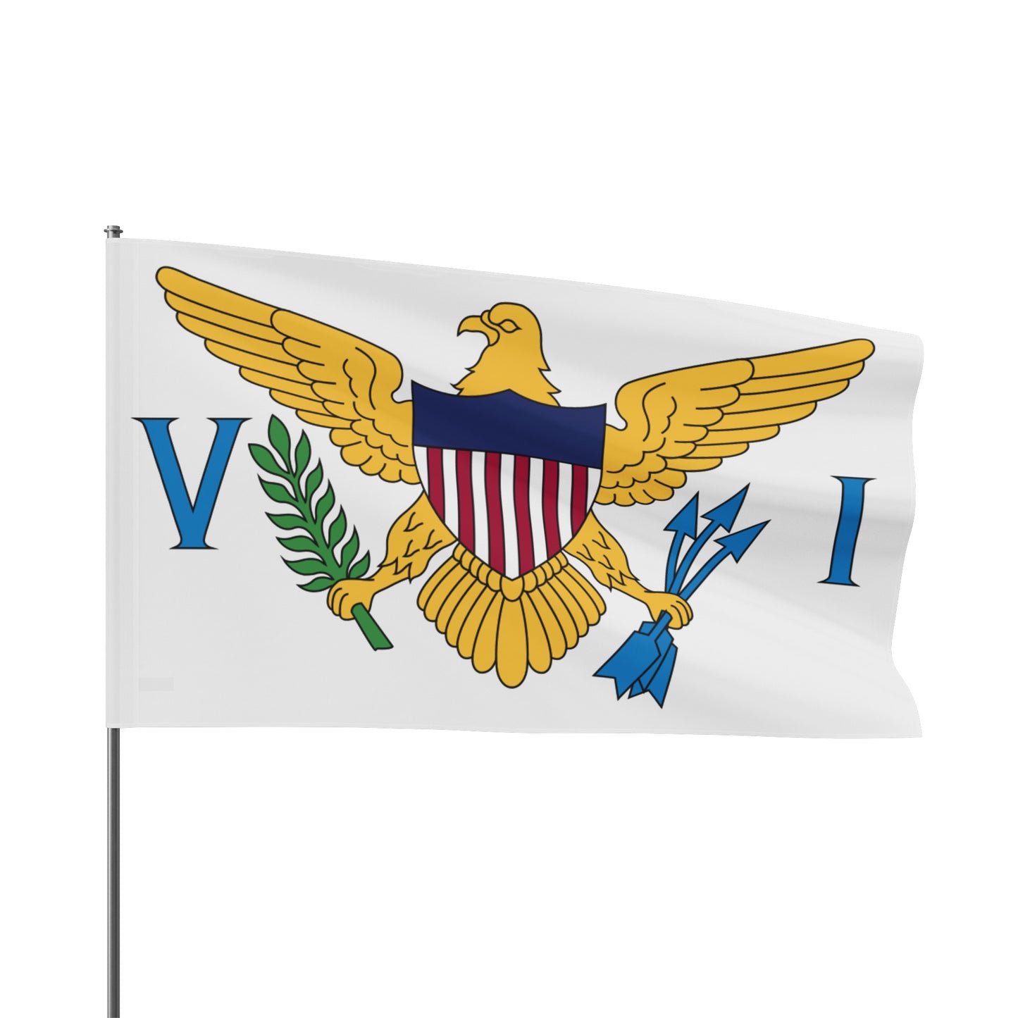 Flag Village USA U.S. Virgin Islands State Flag 18" x 12" / 36" x 24" / 60" x 36"