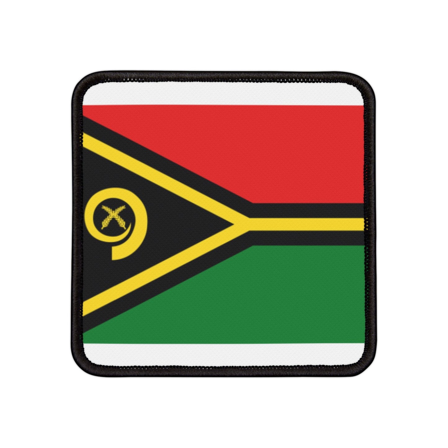 Flag Village Vanuatu Flag Embroidery Iron-On Patches