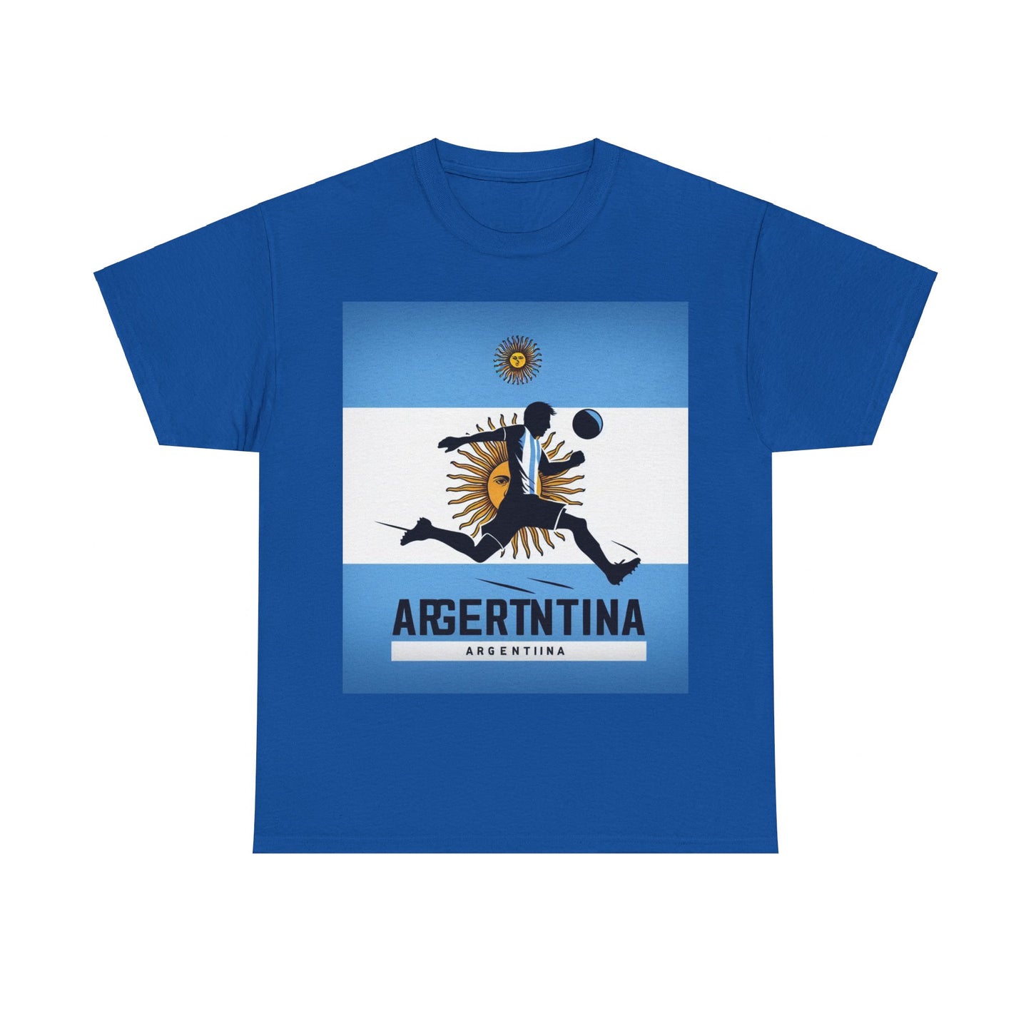 Flag Village Argentina Sporting Flag T-SHIRT Heavy Cotton Tee ARG0005