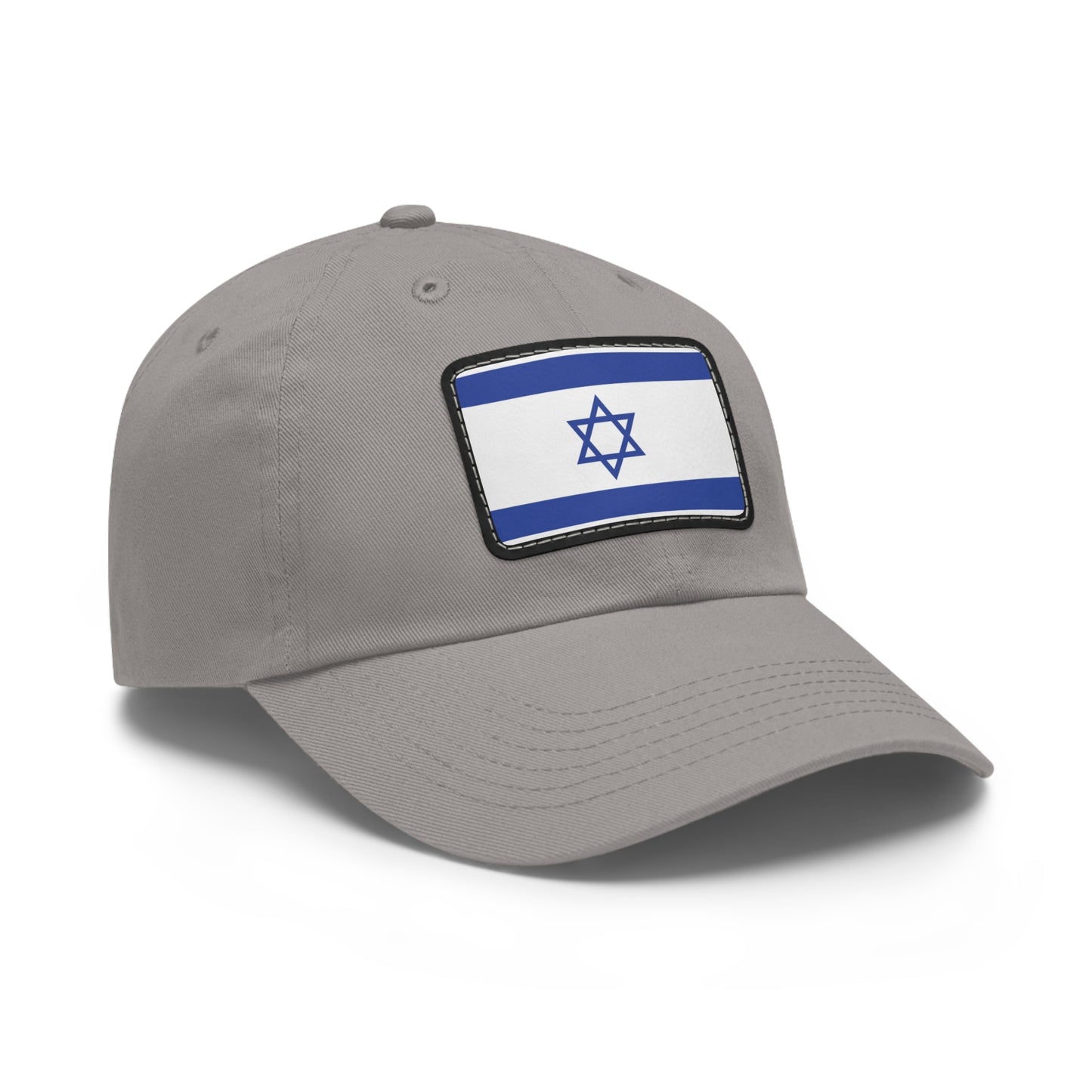 Flag Village Israel Flag Hat Cap with Leather Patch
