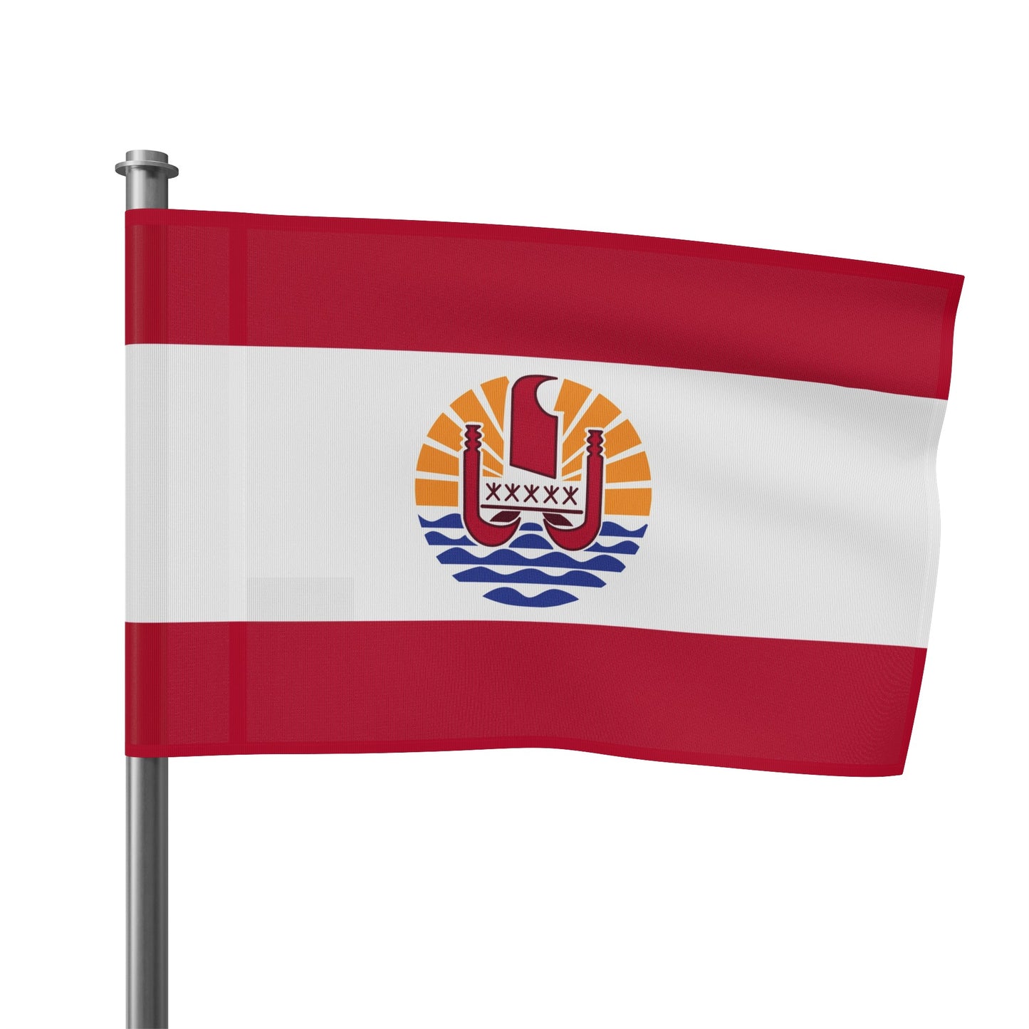Flag Village Polynesia(French Polynesia) Flag 18" x 12" / 36" x 24" / 60" x 36"