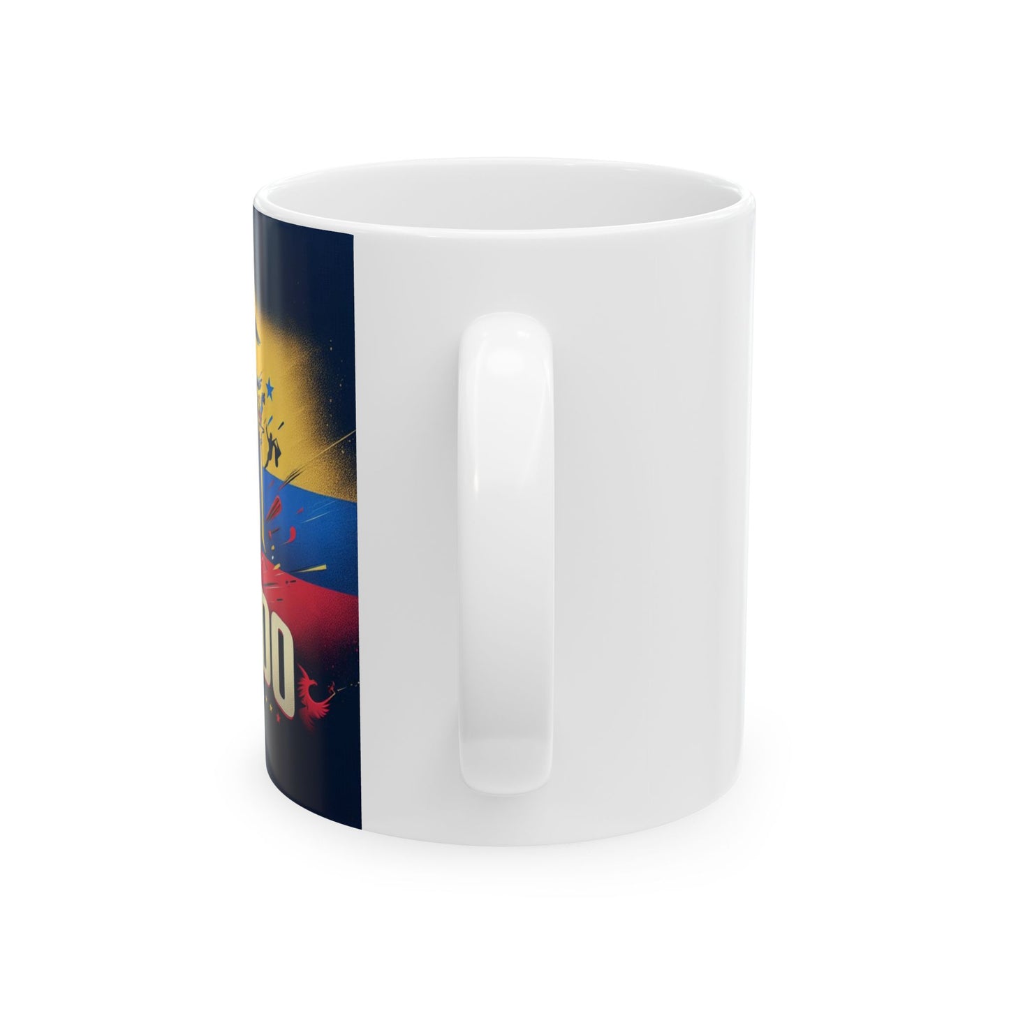 Flag Village Ecuador Sporting Flag Ceramic Coffee Mug 11oz FV-MG0020