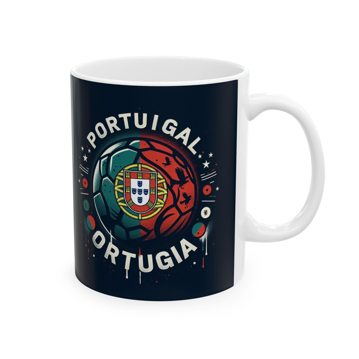 Flag Village Portugal Sporting Flag Ceramic Coffee Mug 11oz PRT0008
