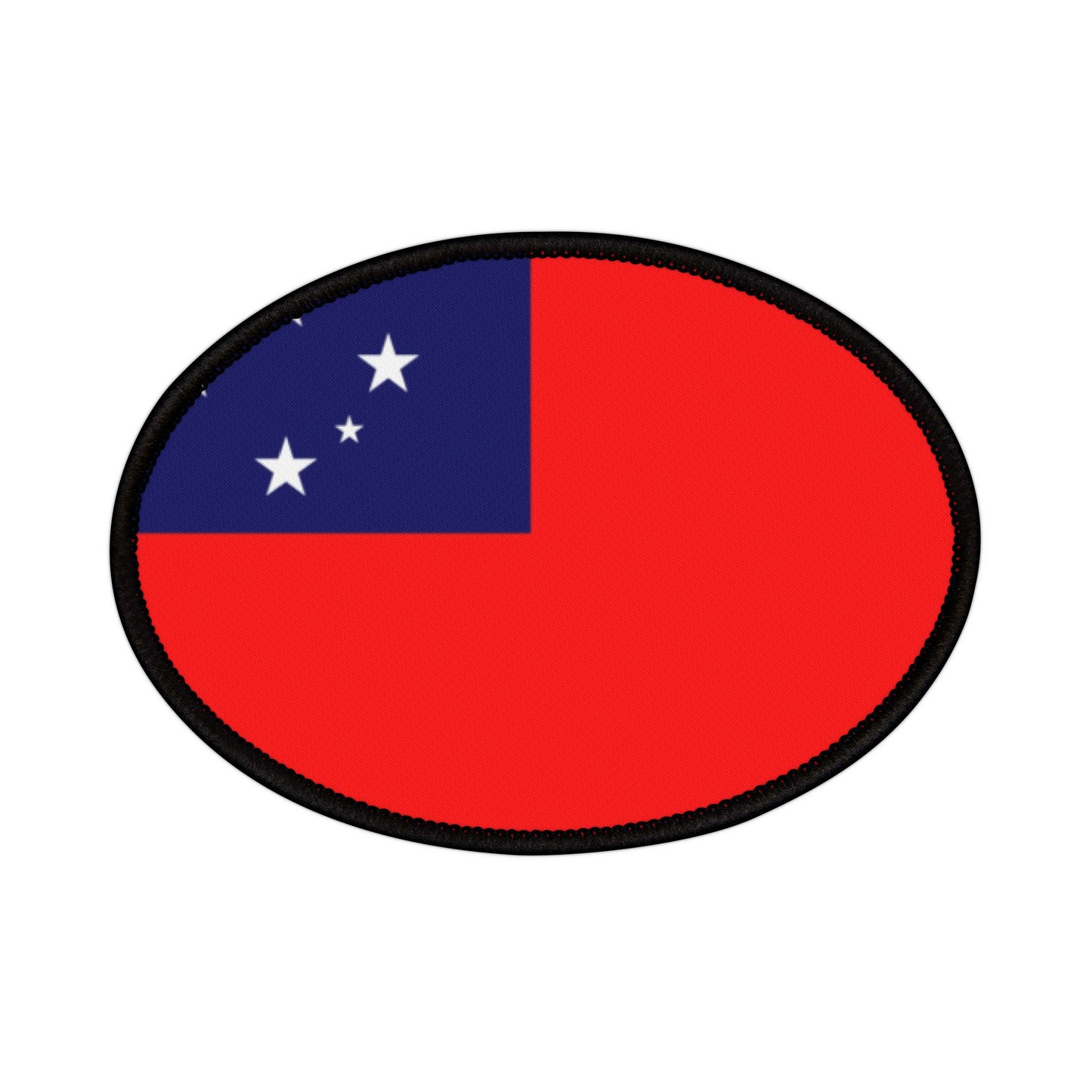 Flag Village Samoa Flag Embroidery Iron-On Patches