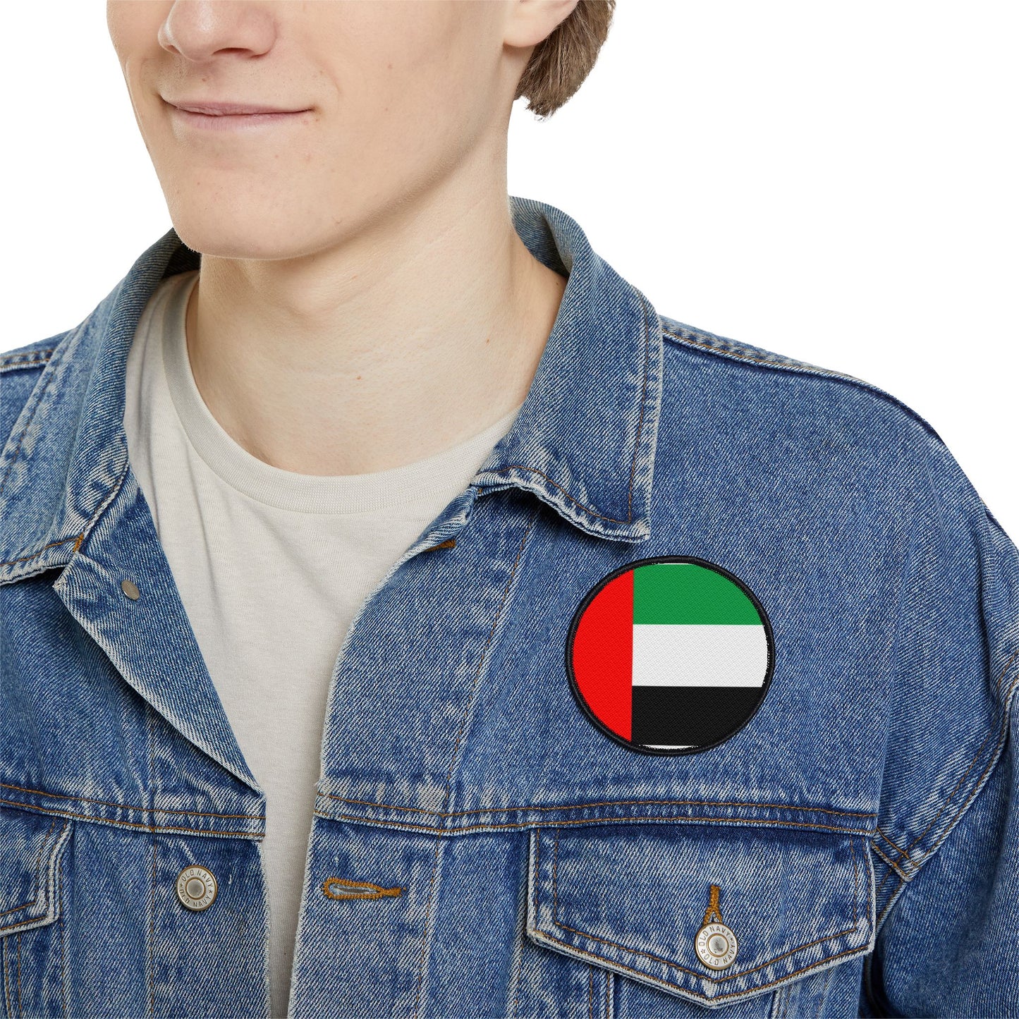 Flag Village United Arab Emirates Flag Embroidery Iron-On Patches