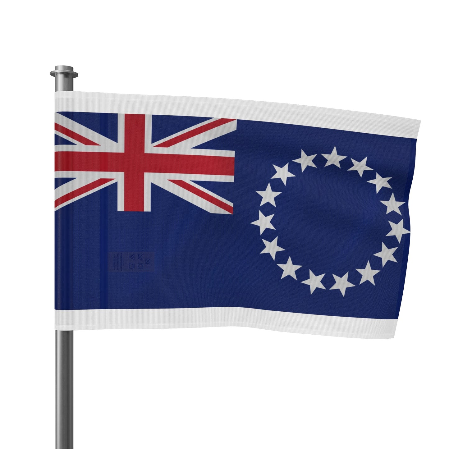Flag Village Cook Islands Flag 18" x 12" / 36" x 24" / 60" x 36"