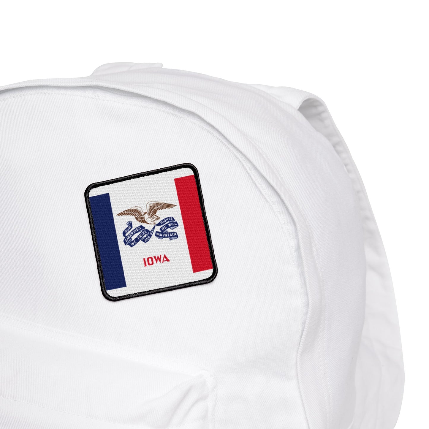 Flag Village Iowa State Flag Embroidery Iron-On Patches