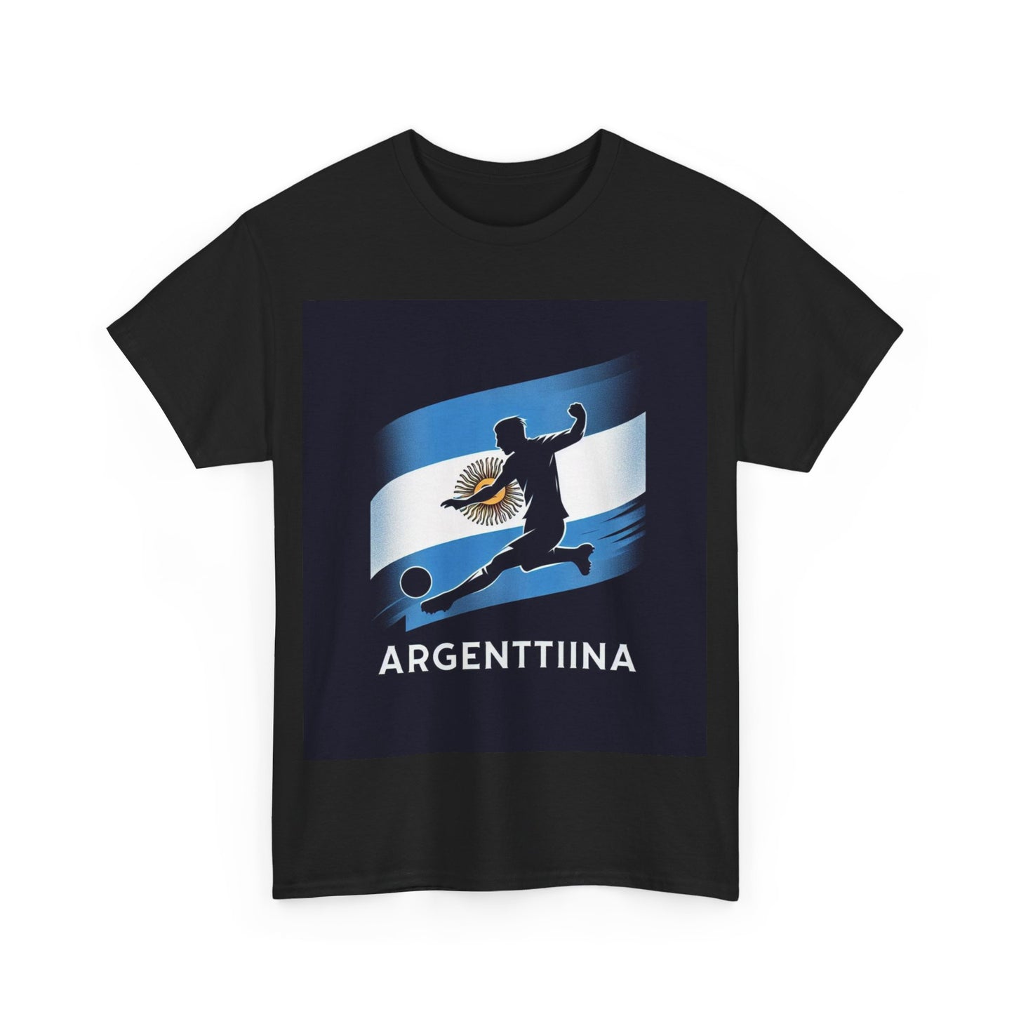 Flag Village Argentina Sporting Flag T-SHIRT Heavy Cotton Tee ARG0003