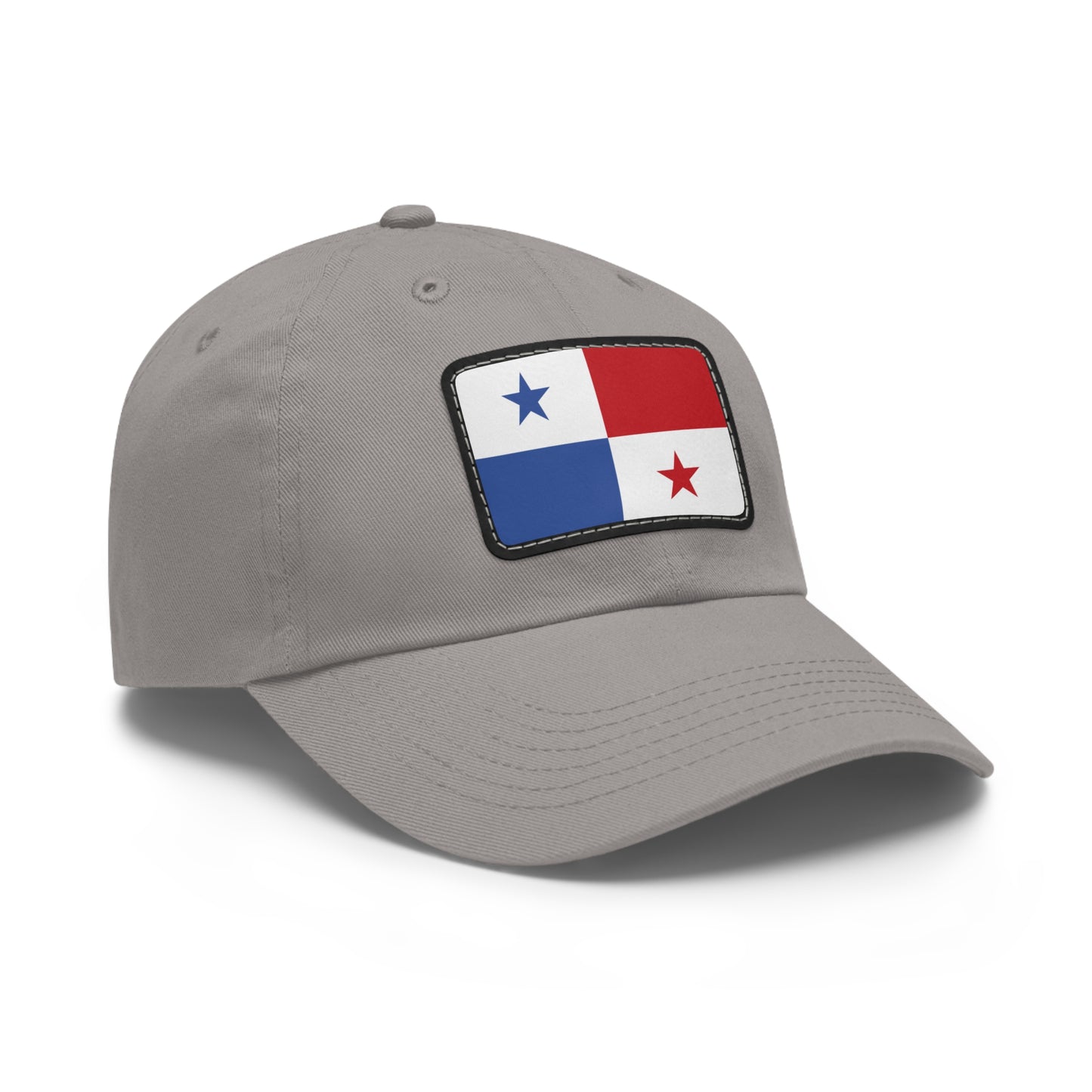 Flag Village Panama Flag Hat Cap with Leather Patch