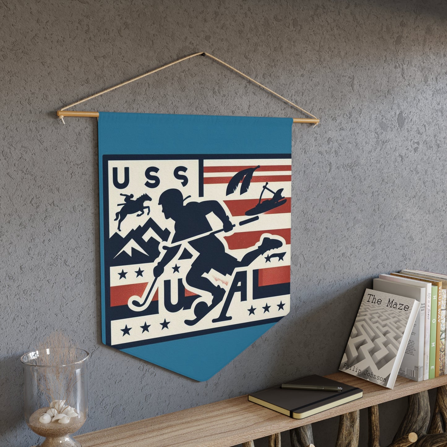 Flag Village Utah State Flag Pennant Sporting Home Wall decoration UT0001