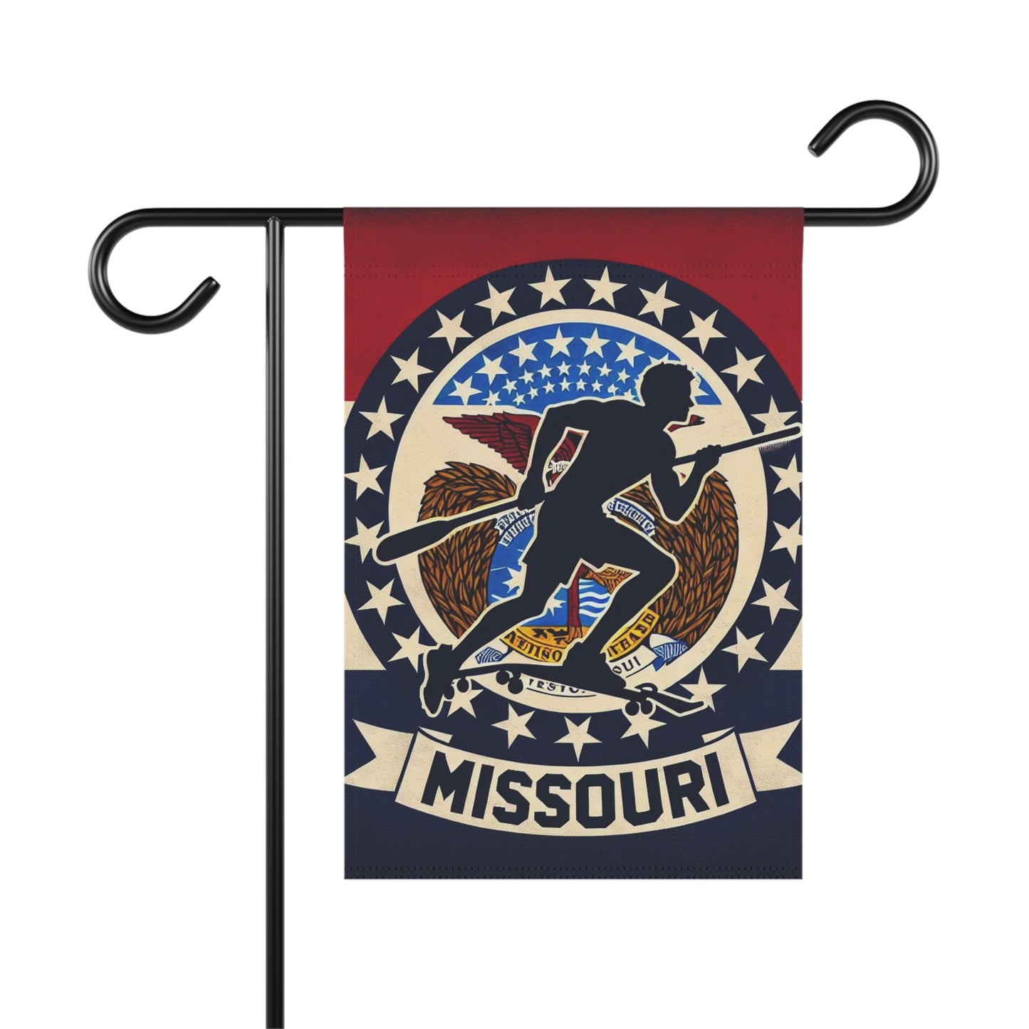Flag Village Missouri State Flag Sporting Garden & House Banner MO0002