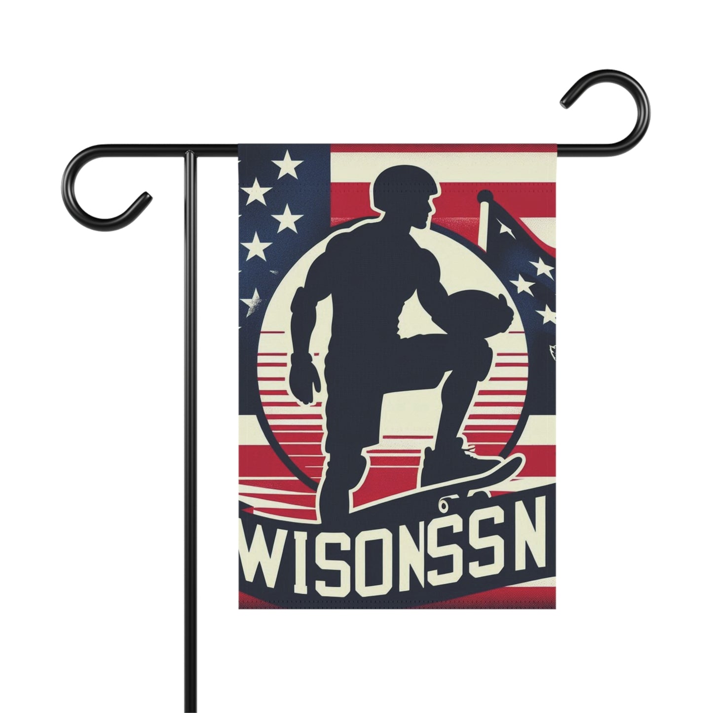 Flag Village Wisconsin State Flag Sporting Garden & House Banner WI0003