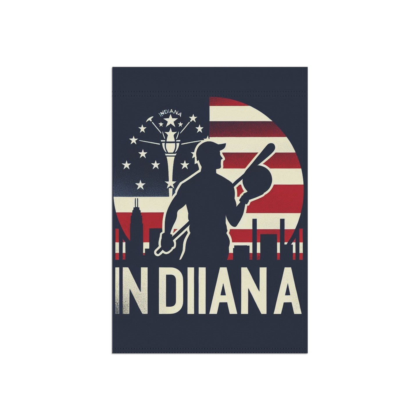 Flag Village Indiana State Flag Sporting Garden & House Banner IN0001