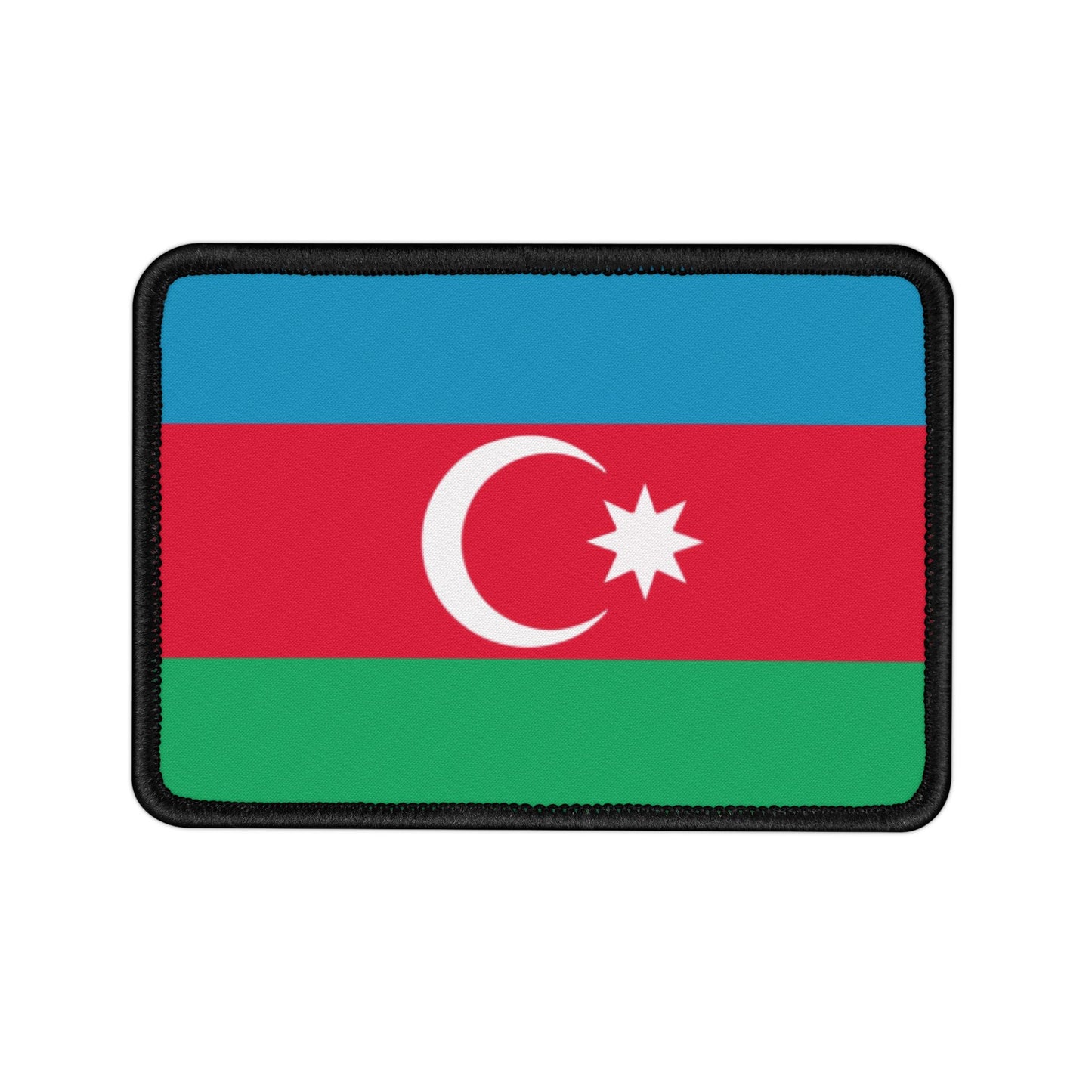 Flag Village Azerbaijan Flag Embroidery Iron-On Patches