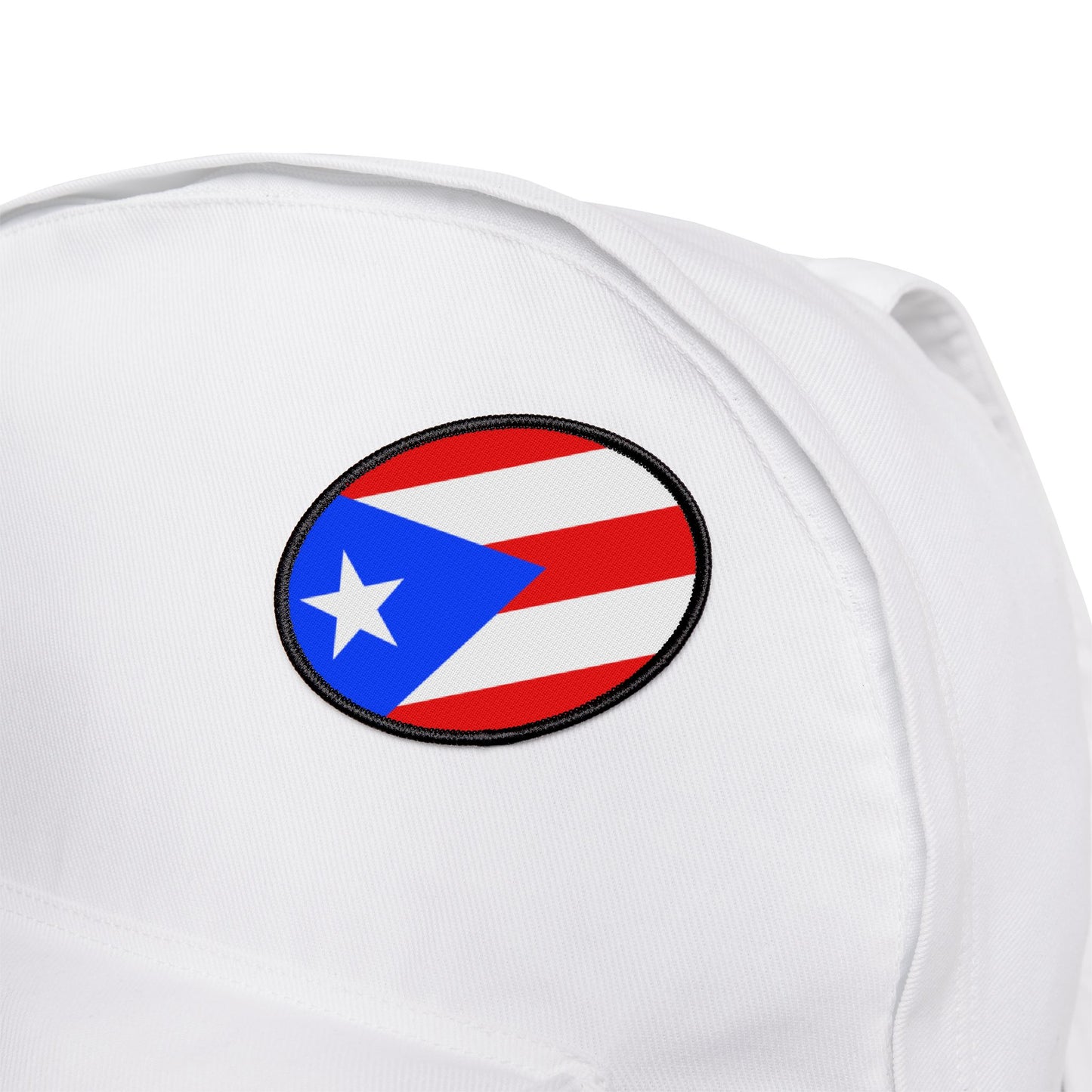 Flag Village Puerto Rico State Flag Embroidery Iron-On Patches