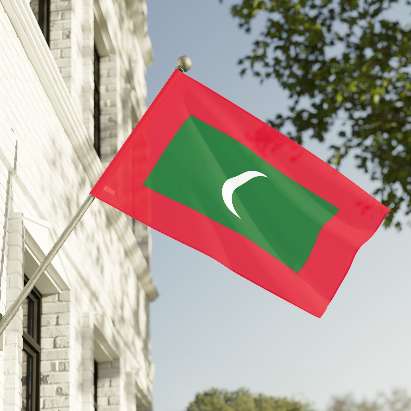 Flag Village Maldives Flag 18" x 12" / 36" x 24" / 60" x 36"