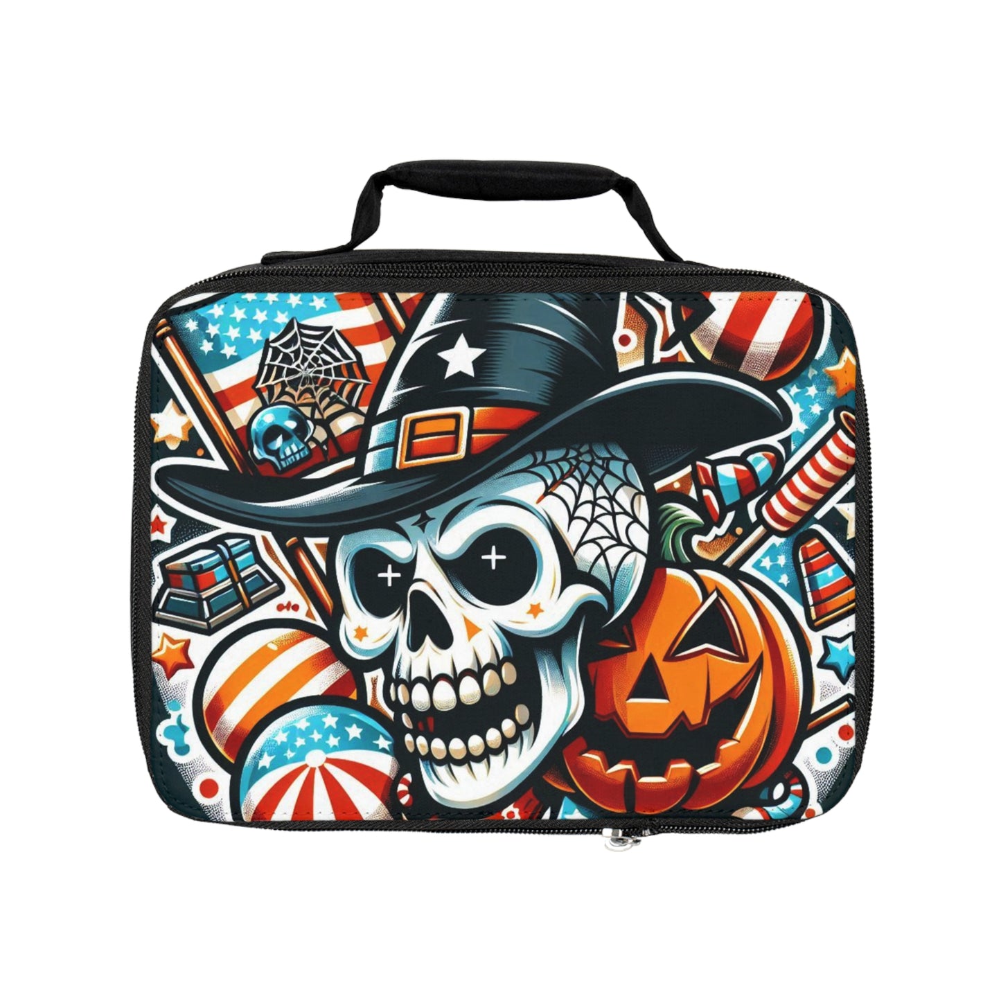Flag Village Halloween Witch Lunch Bag HW0097