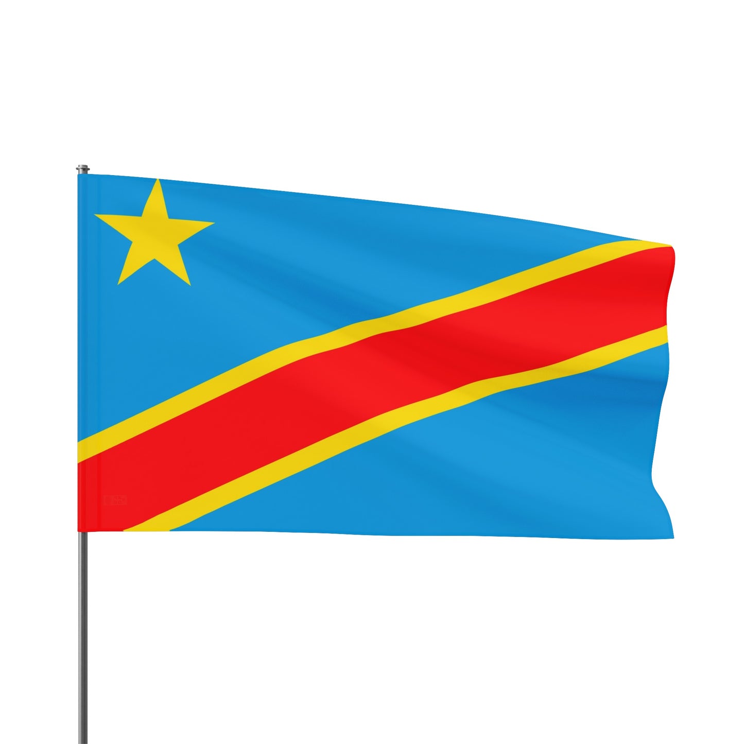 Flag Village Democratic Republic Of The Congo Flag 18" x 12" / 36" x 24" / 60" x 36"