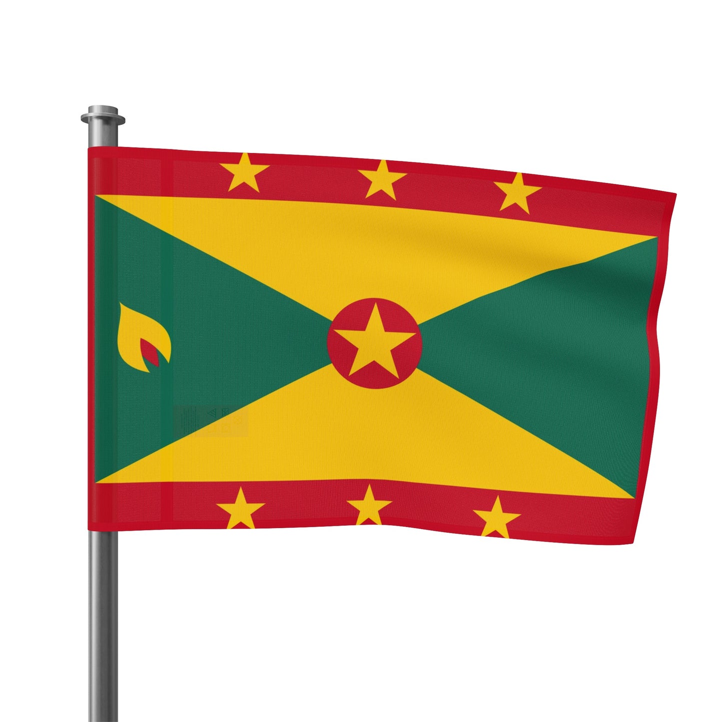 Flag Village Grenada Flag 18" x 12" / 36" x 24" / 60" x 36"