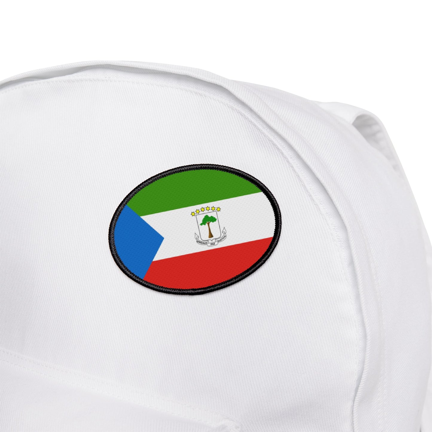 Flag Village Equatorial Guinea Flag Embroidery Iron-On Patches