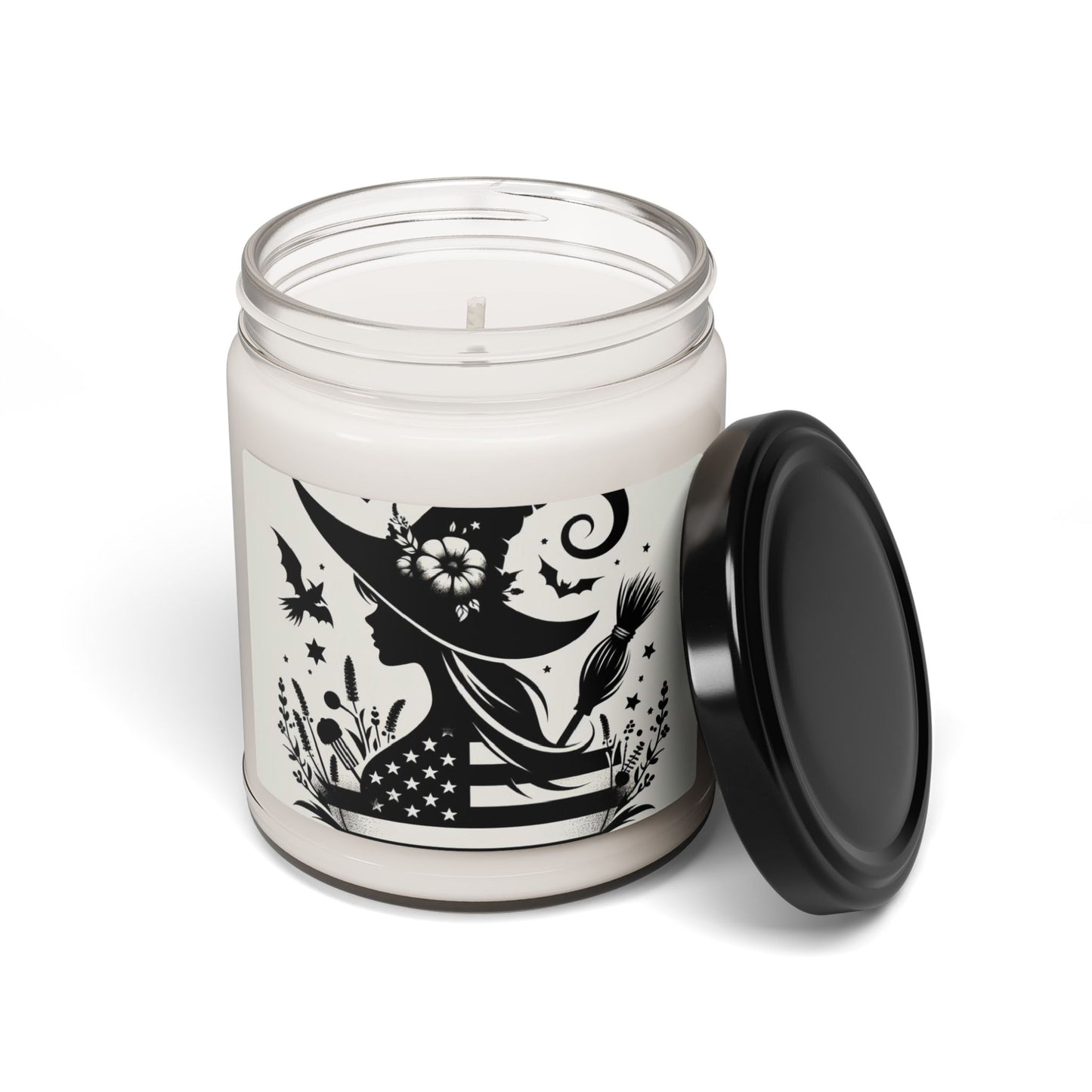 Flag Village Halloween Pretty Witch Scented Soy Candle, 9oz HW0028