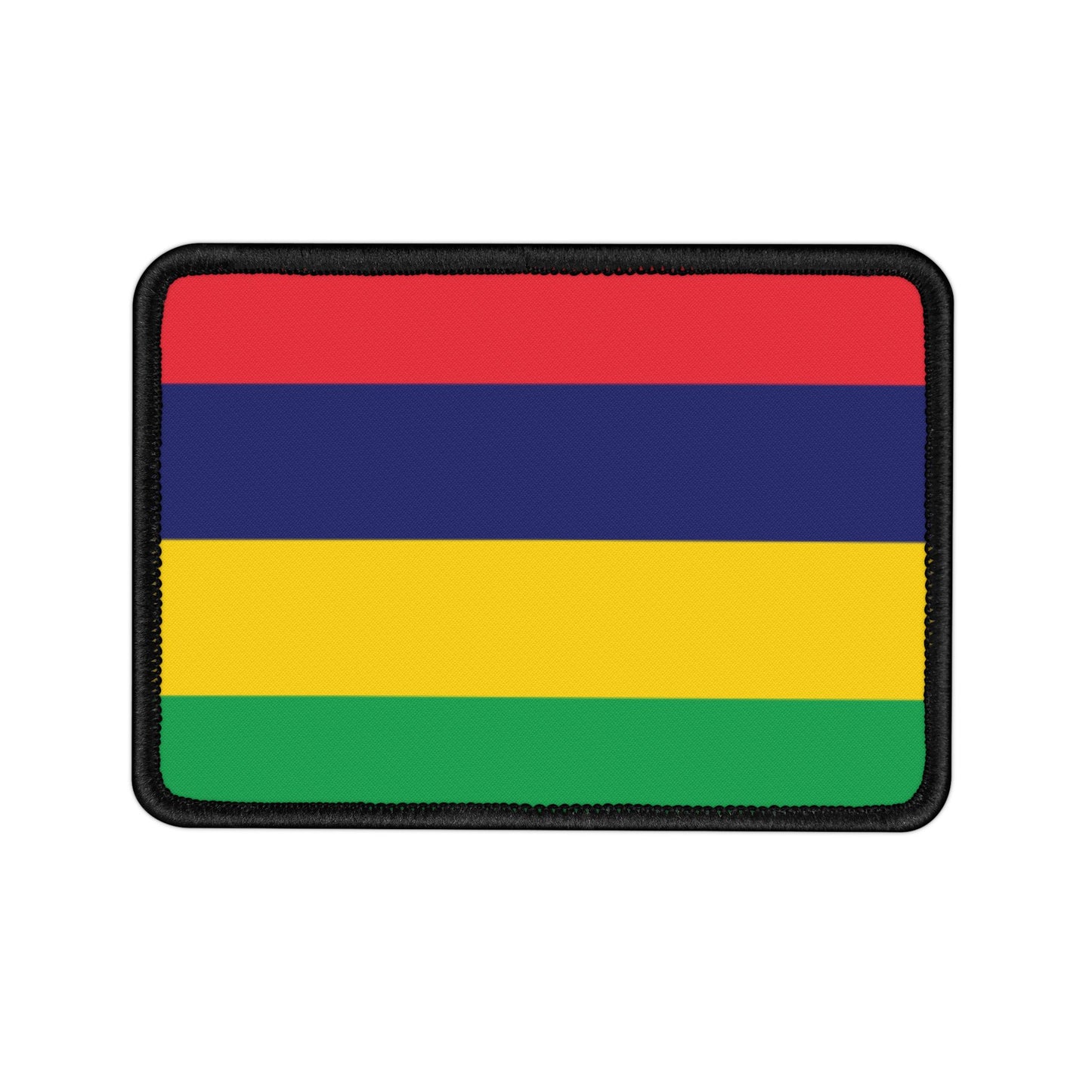 Flag Village Mauritius Flag Embroidery Iron-On Patches