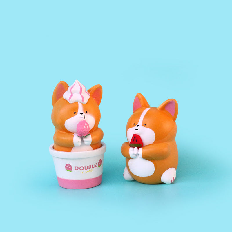 Flag Village Cute Shiba Inu Shape Gifts Ornaments