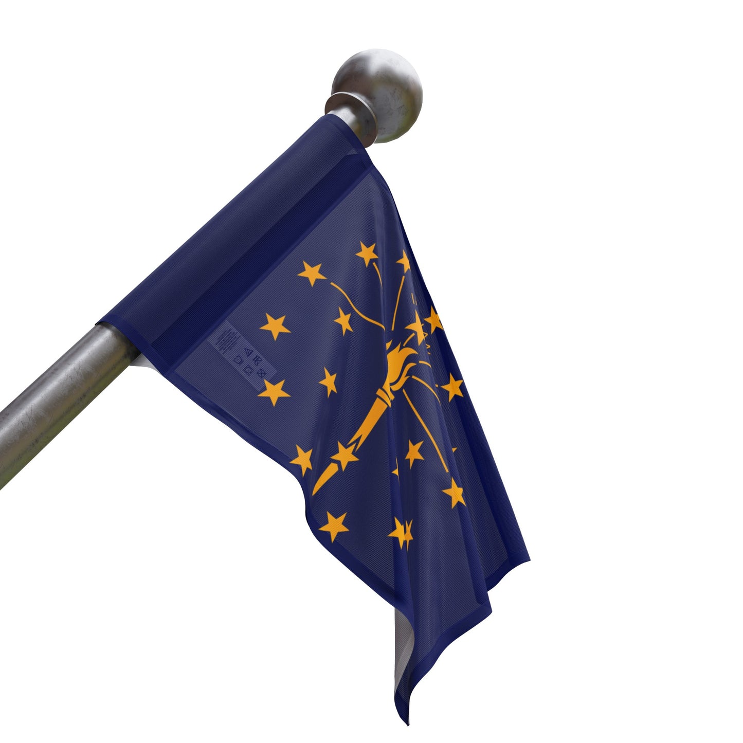 Flag Village USA Indiana State Flag 18" x 12" / 36" x 24" / 60" x 36"