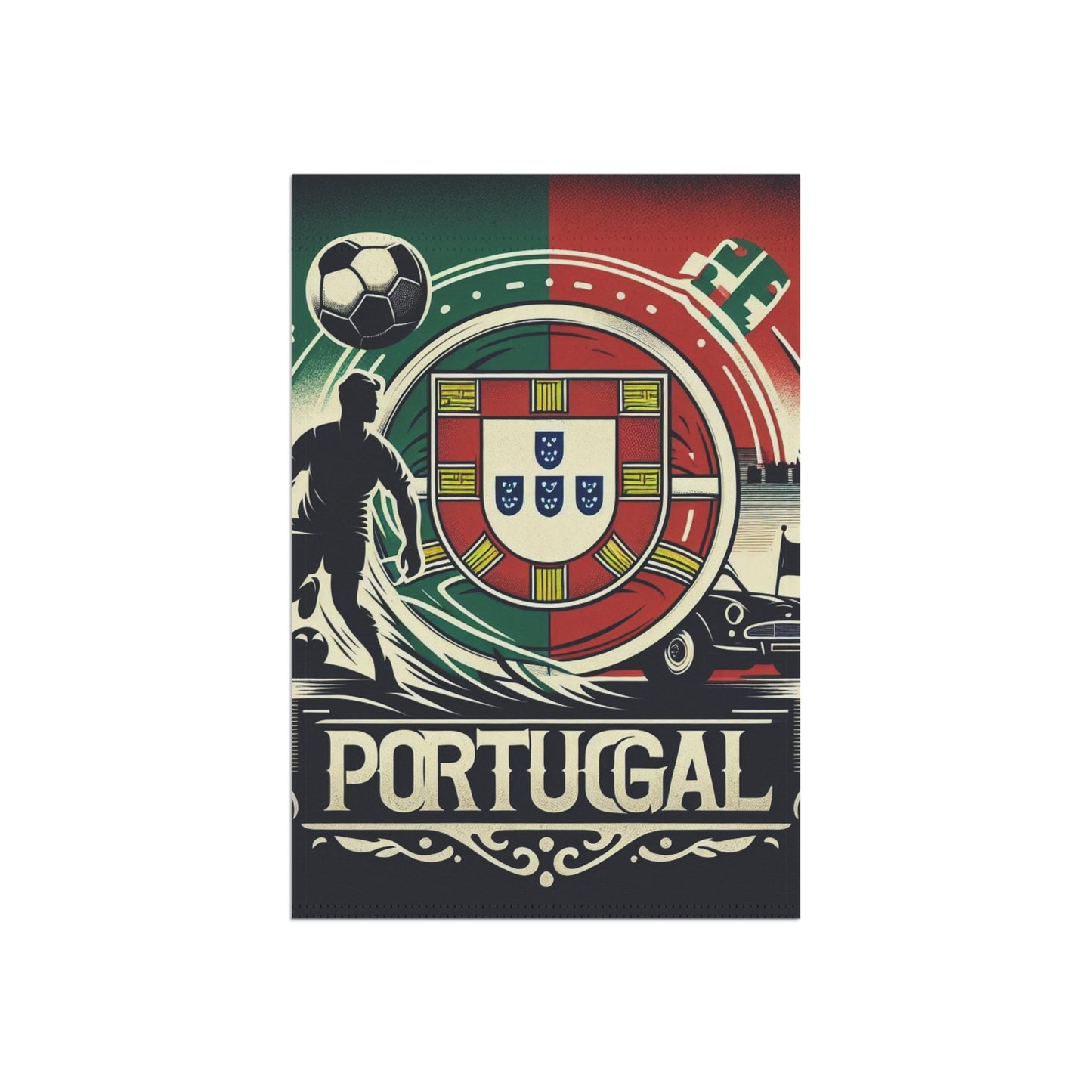 Flag Village Portugal Flag Sporting Garden & House Banner PRT0005